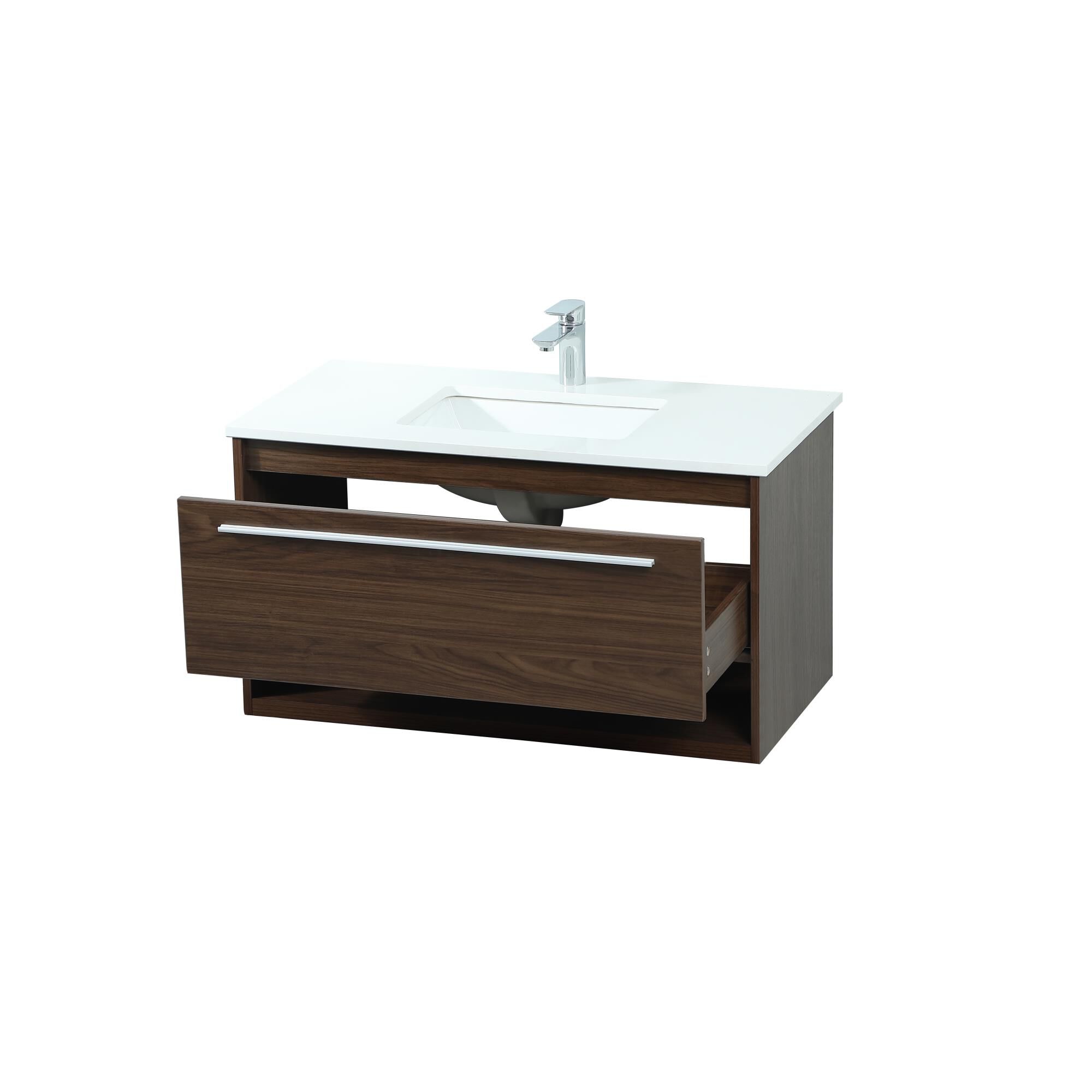 Shown in Walnut finish