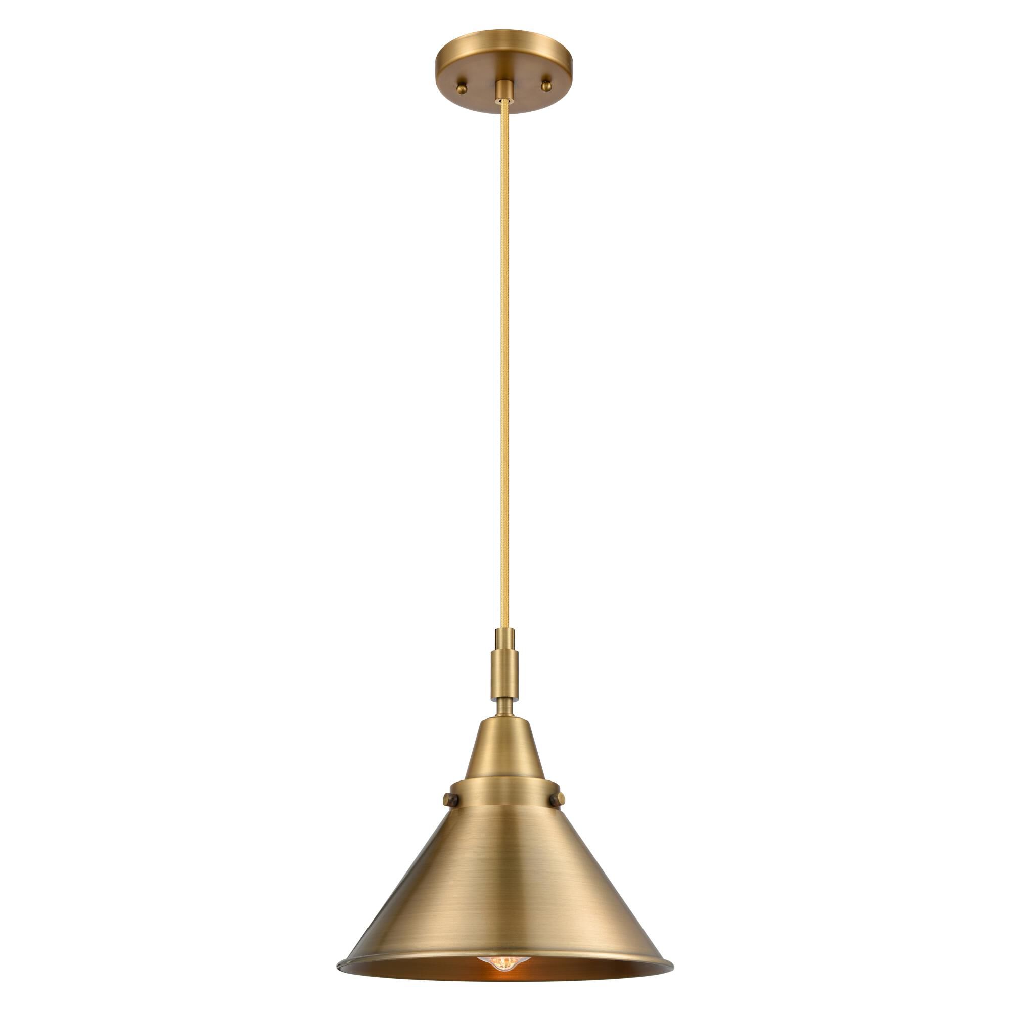 Shown in Brushed Brass finish