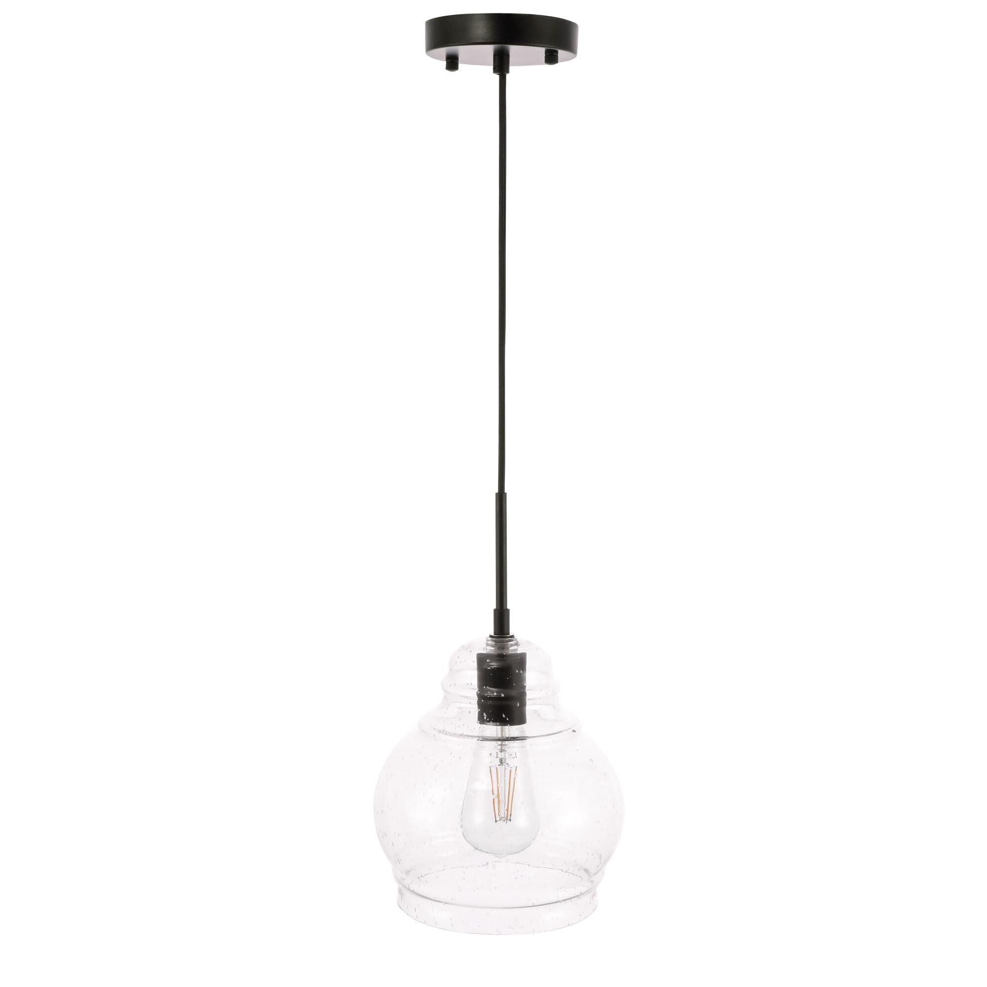 Pierce 8 Inch Mini Pendant by Elegant Lighting