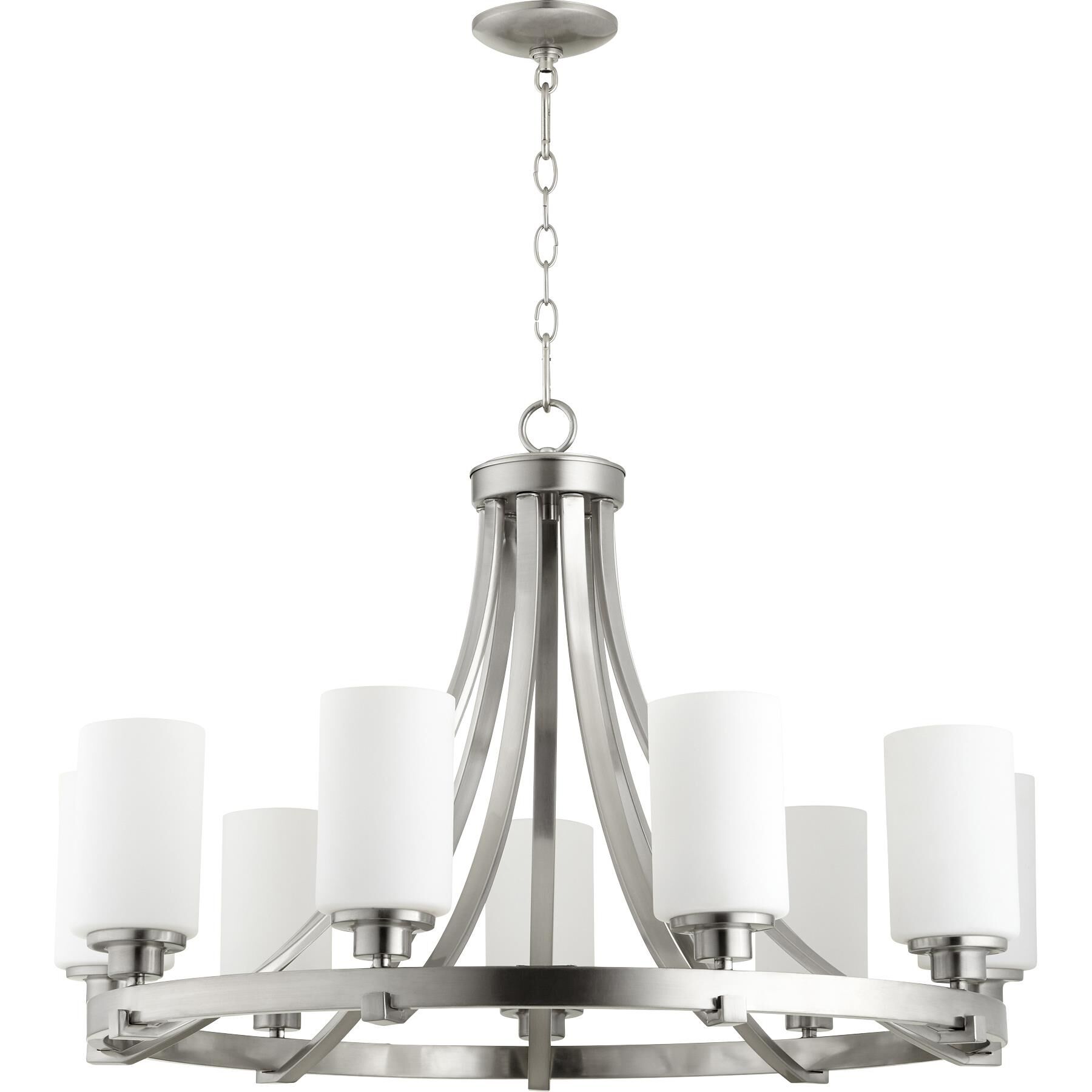 Lancaster 33 Inch 9 Light Chandelier by Quorum International