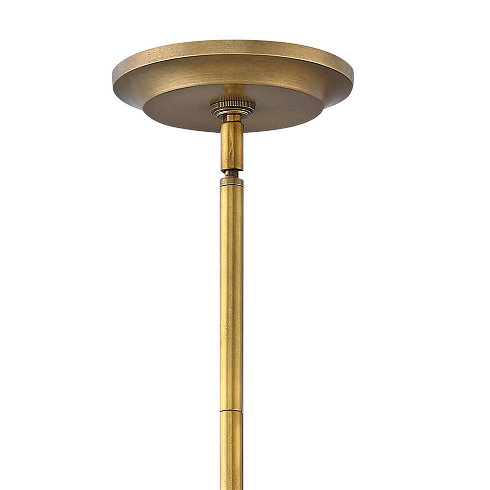 Shown in Heritage Brass finish