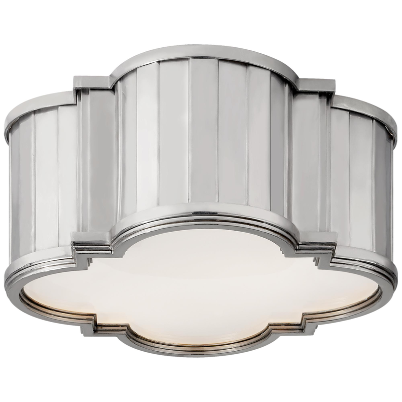 Thomas O'Brien Tilden 11 Inch 2 Light Flush Mount by Visual Comfort Signature Collection