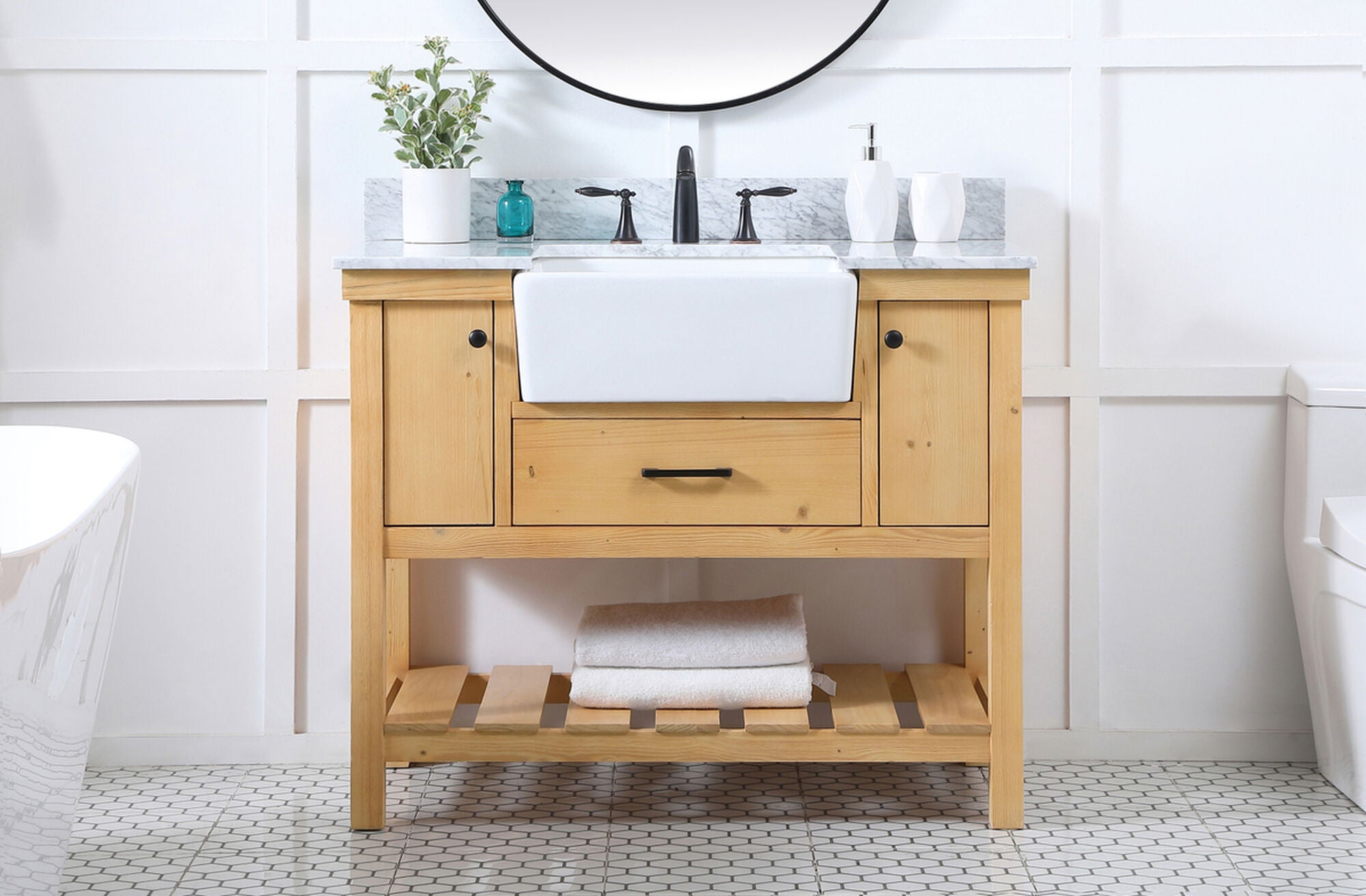 Clement 22 Inch Bath Vanity Cabinet,