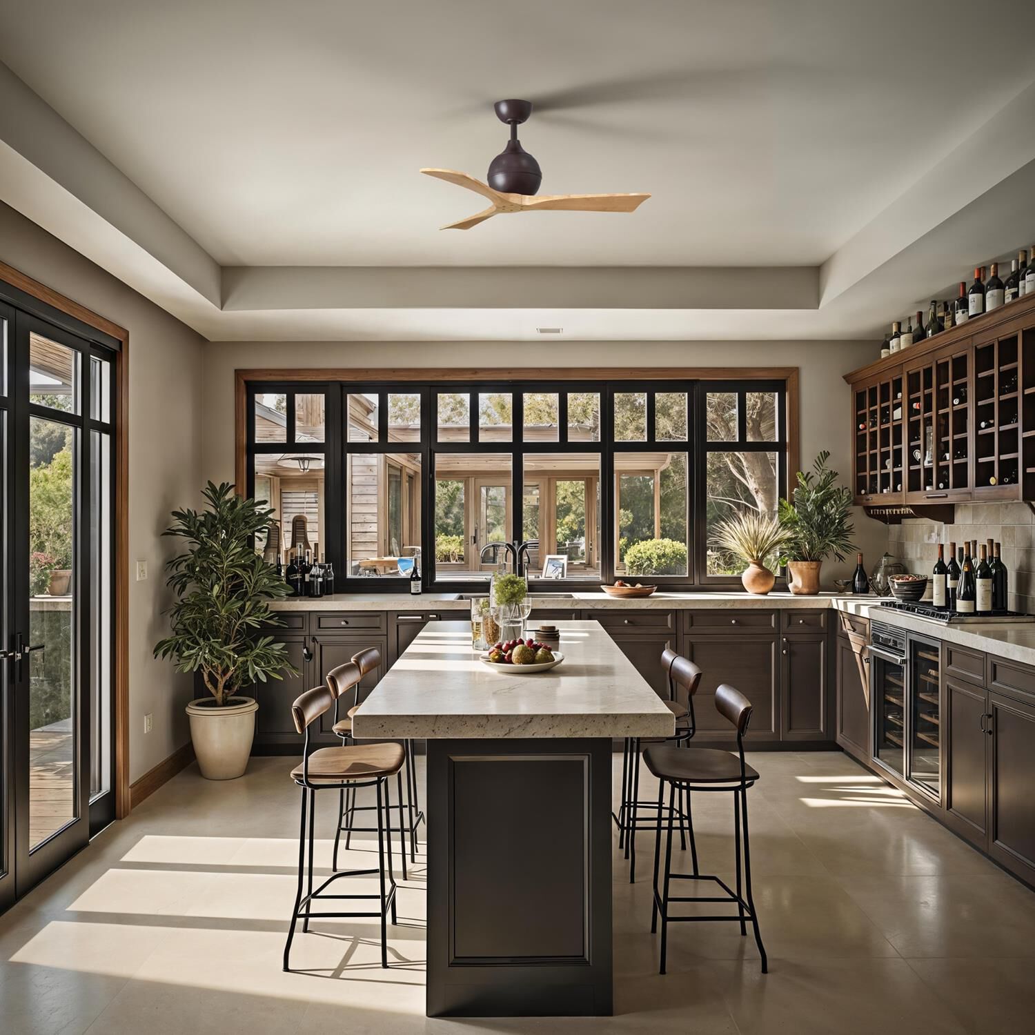 Irene 42 Inch 3 Blade Ceiling Fan by Matthews Fan Company