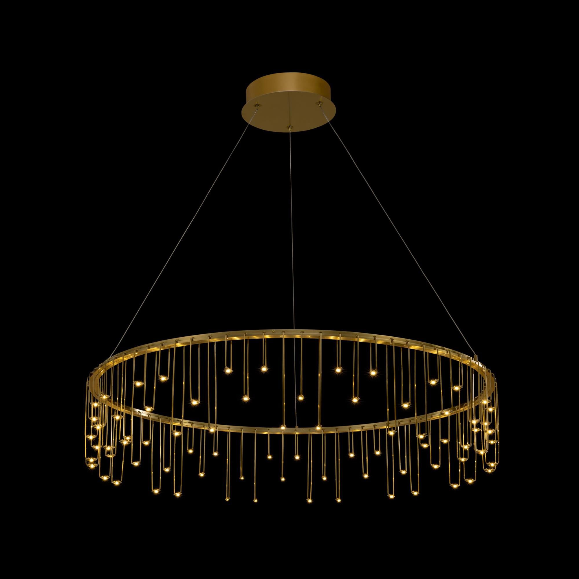 Lucerna 32 Inch Chandelier by Golden Lighting