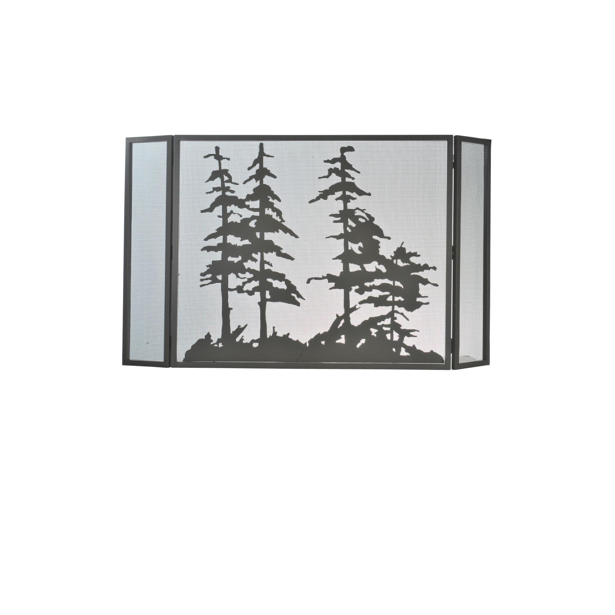 Tall Pines Fireplace Screen by Meyda Lighting
