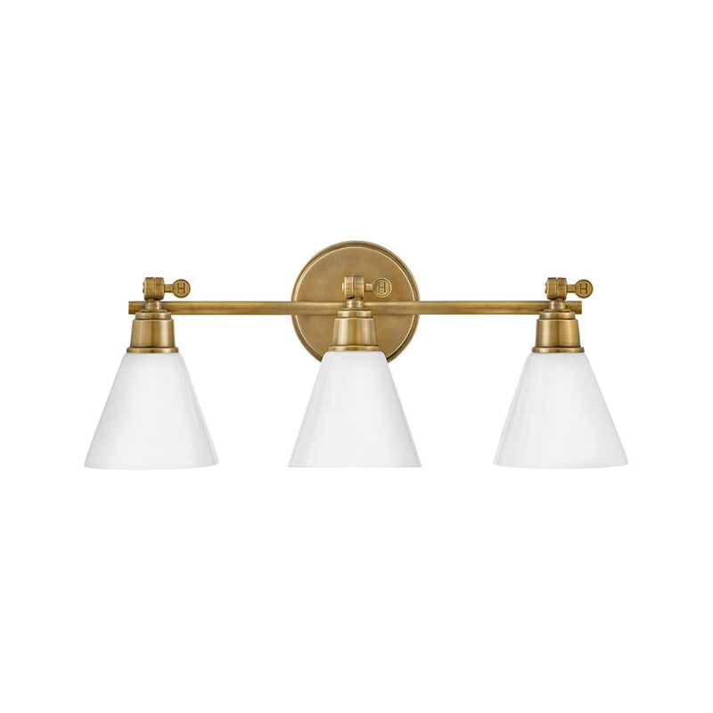 Arti 24 Inch 3 Light Bath Vanity Light by Hinkley