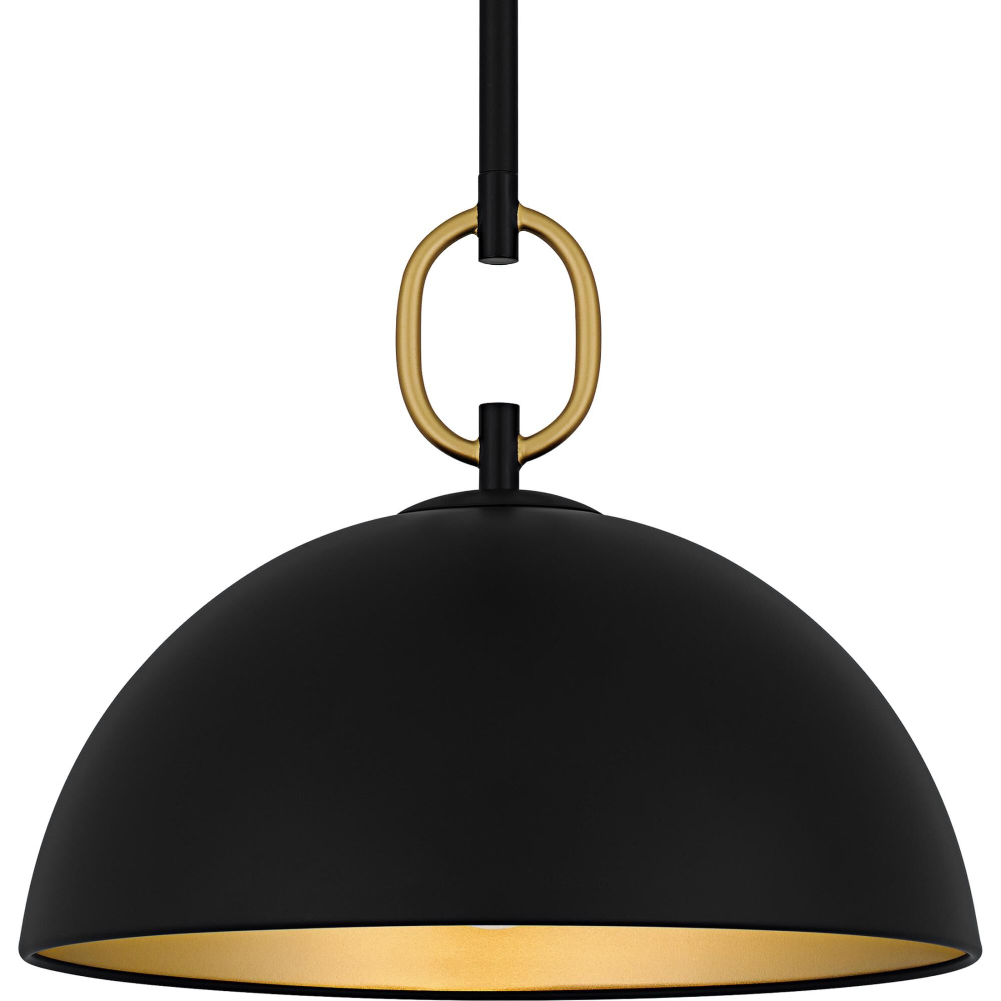 Shown in Matte Black finish and Metal shade