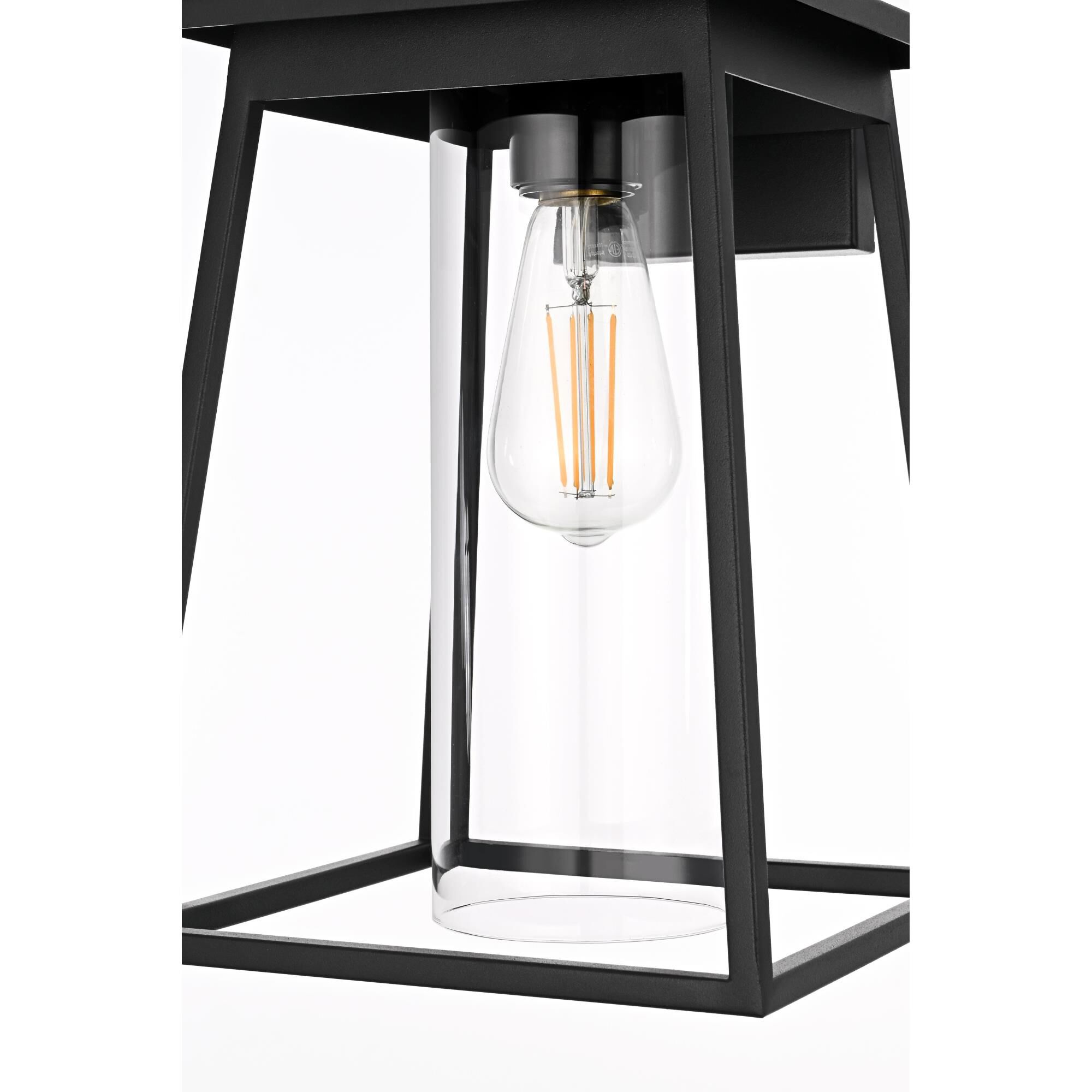 Lambert 14 Inch Outdoor Wall Light by Elegant Lighting