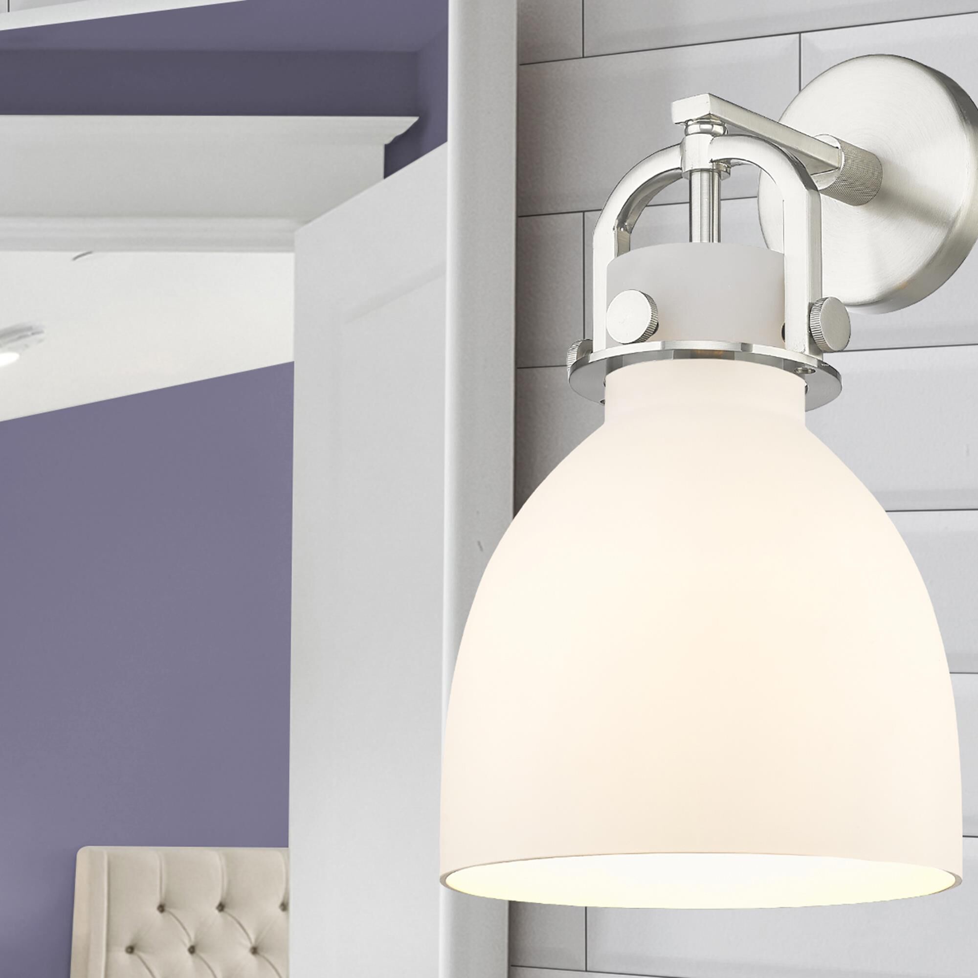 Bruno Marashlian Newton Bell 14 Inch Wall Sconce by Innovations Lighting