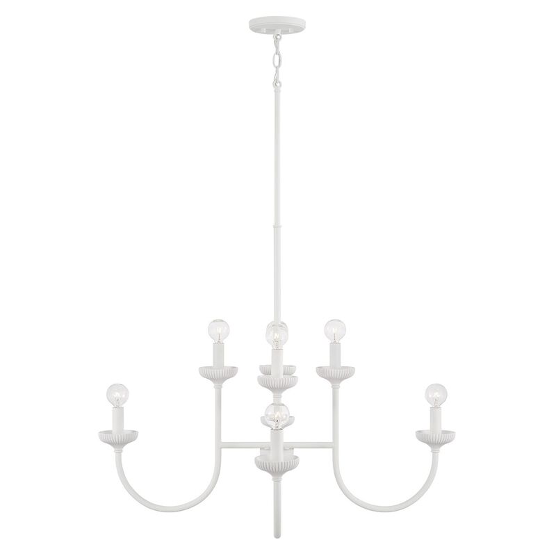 Mallory 33 Inch Chandelier by Capital Lighting Fixture Company