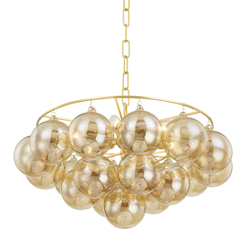 Megan Molten Mimi 22 Inch Chandelier by Mitzi