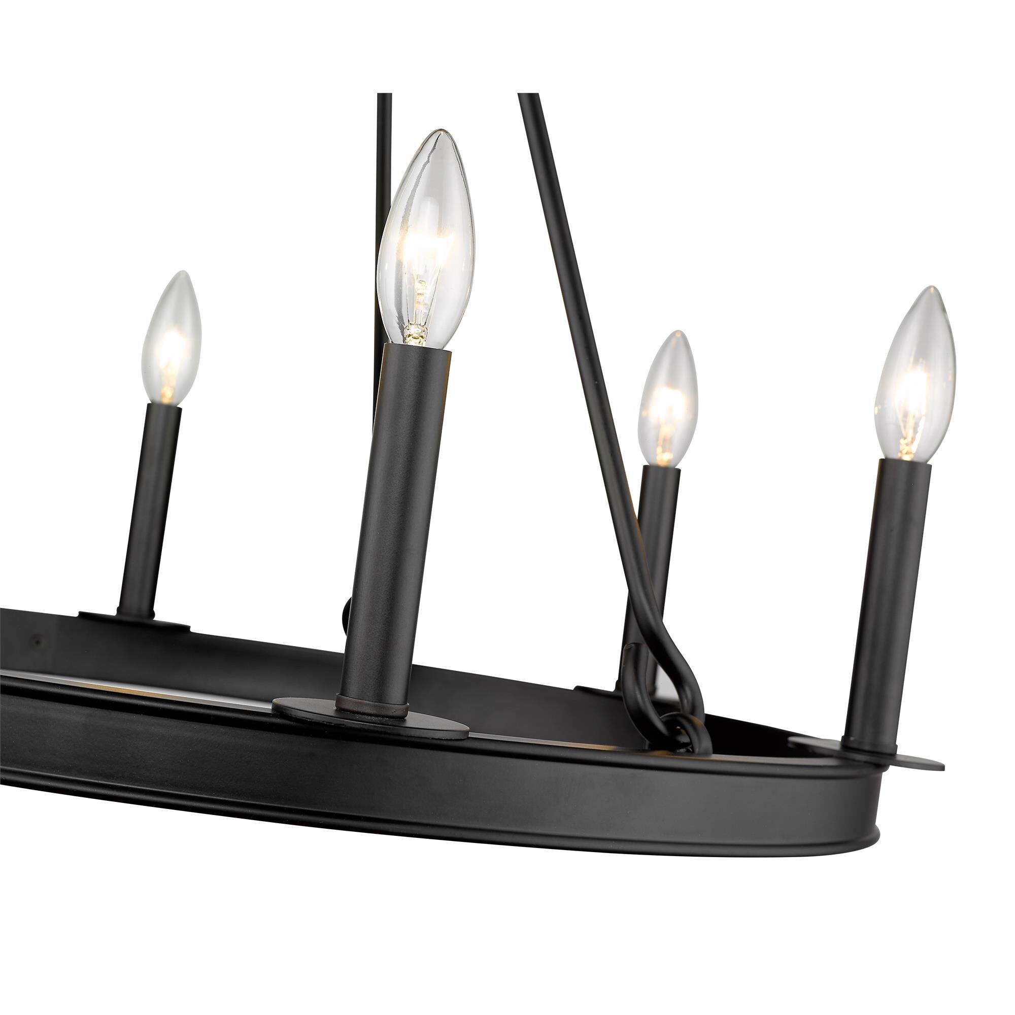 Shown in Matte Black finish and --- glass and --- shade