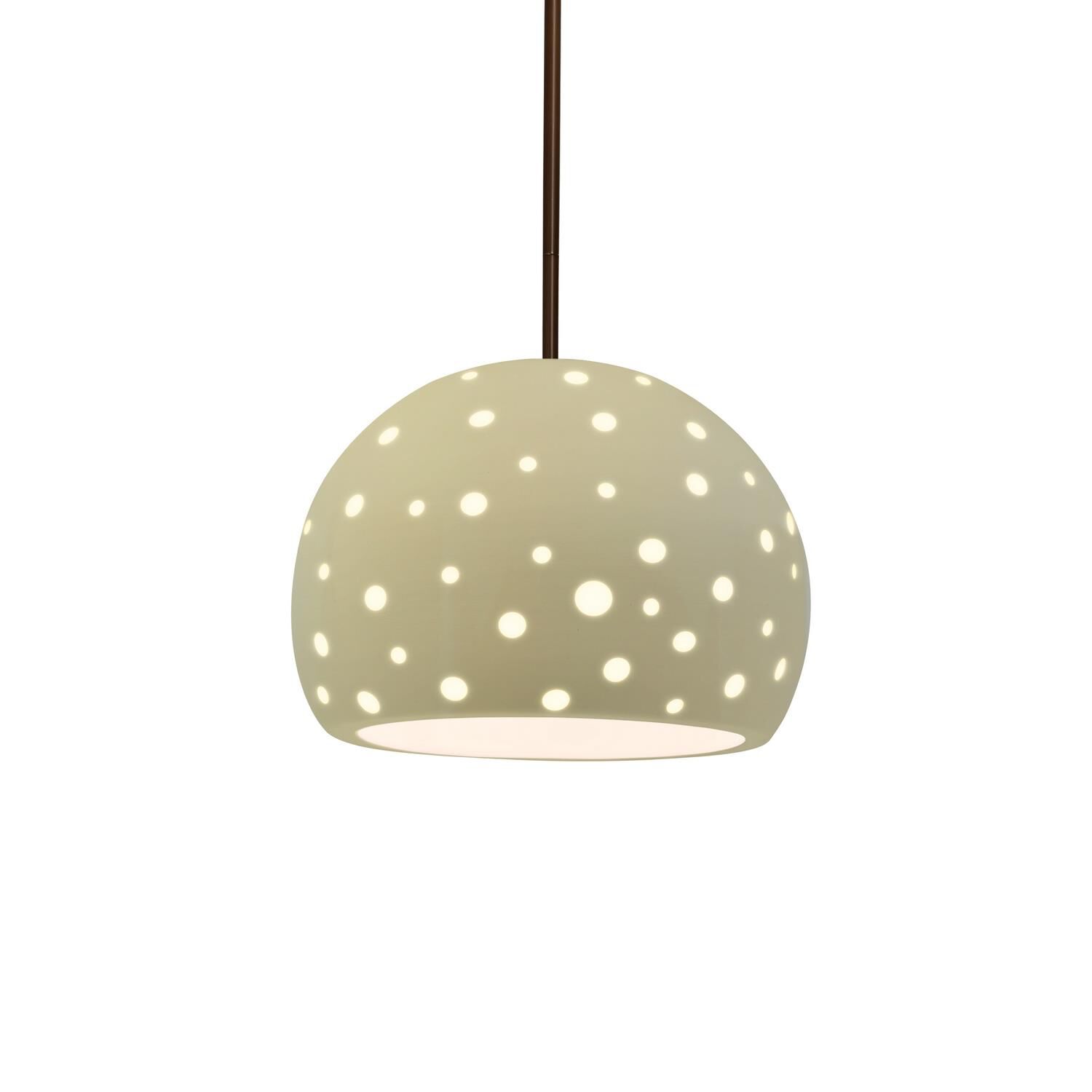 Shown in Dark Bronze finish and Vanilla shade