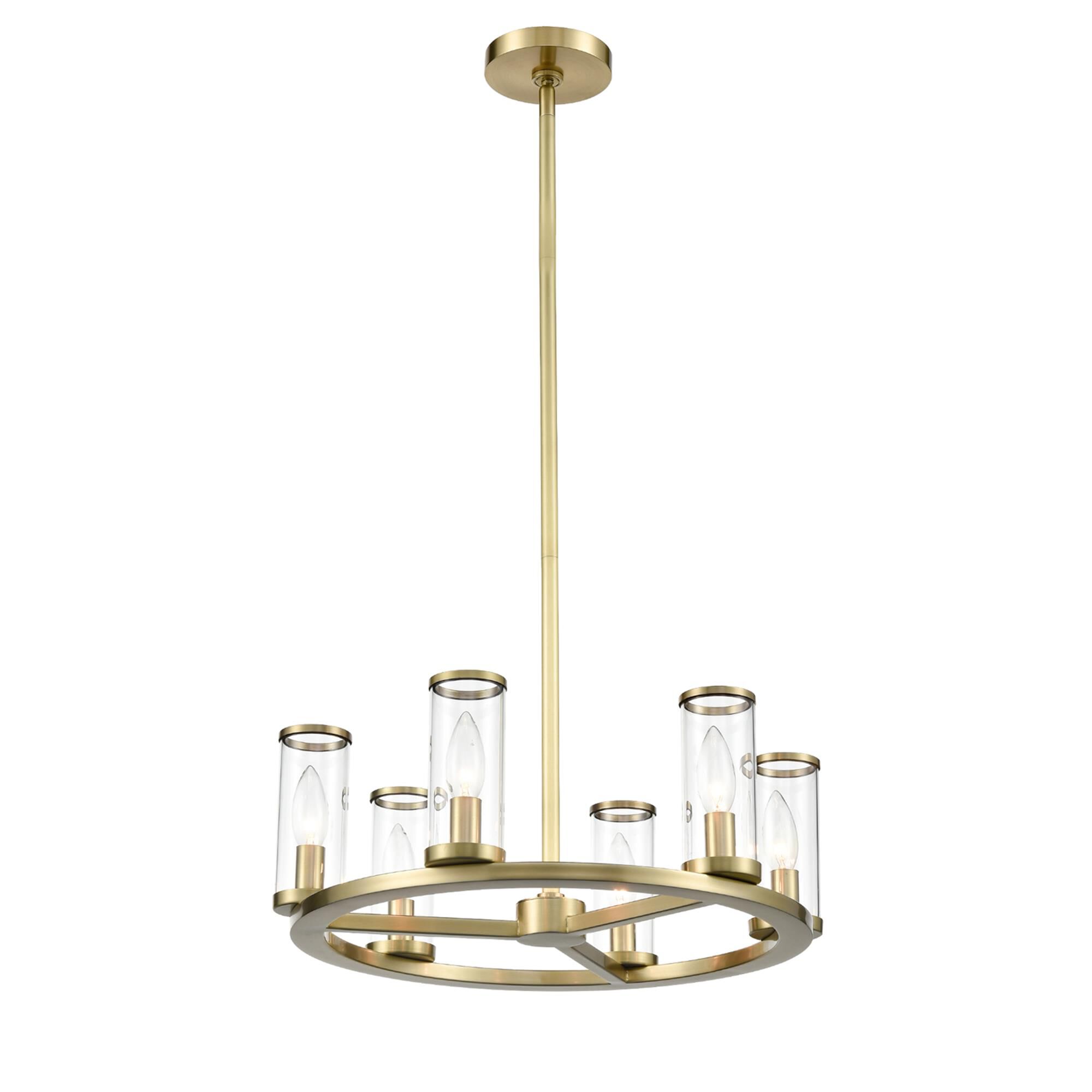 Revolve 6 Light Mini Chandelier,