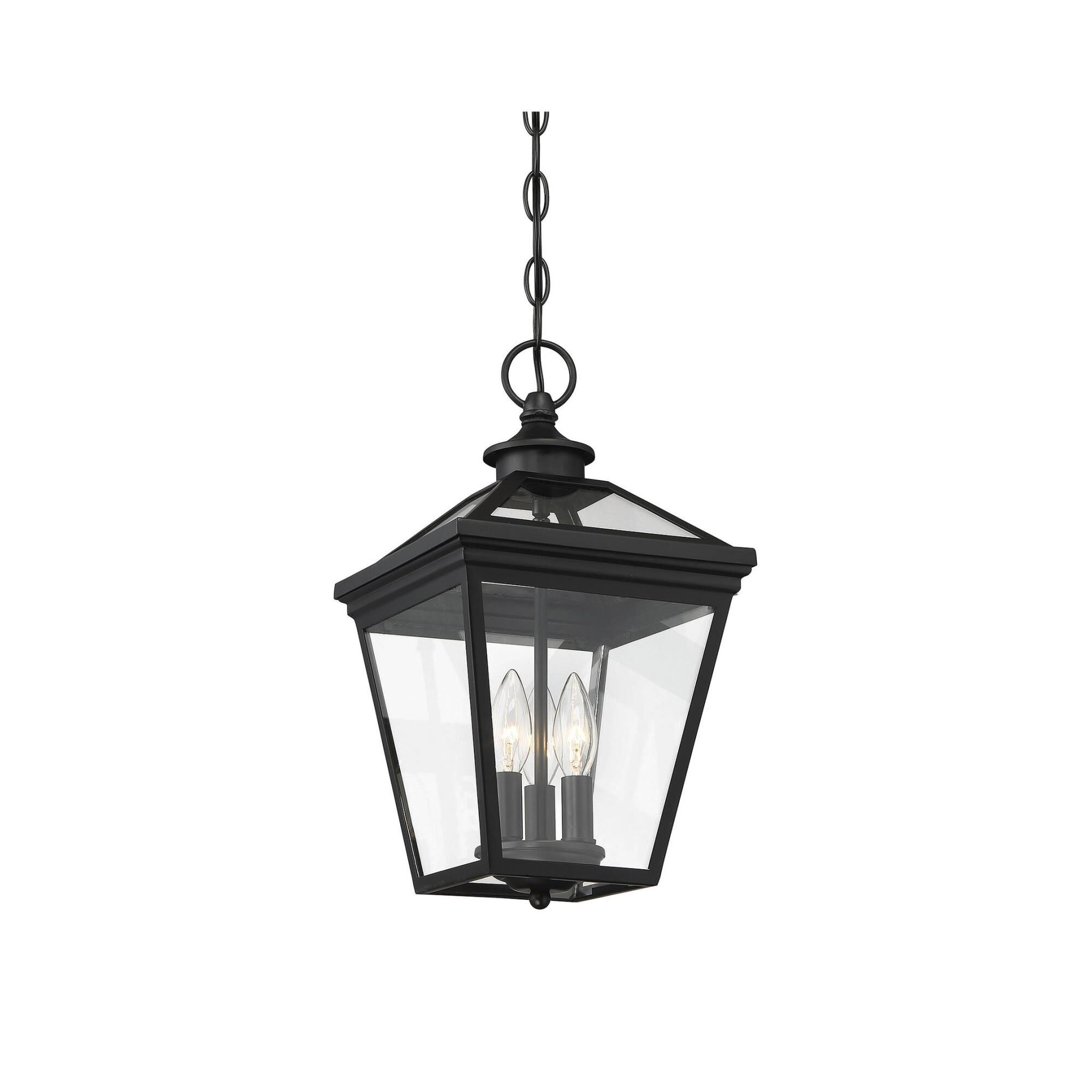 Ellijay 15 Inch Tall 3 Light Outdoor Hanging Lantern by Savoy House
