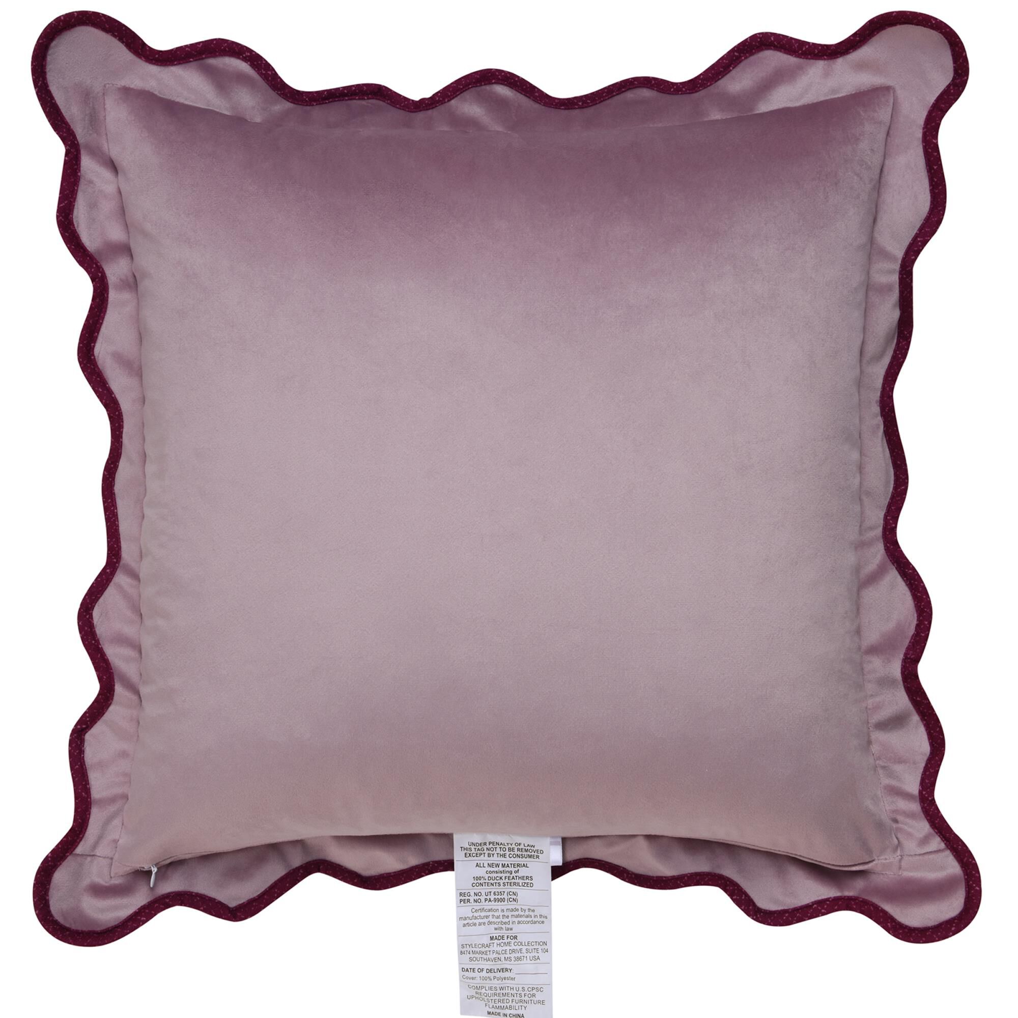Shown in Lilac and Merlot finish