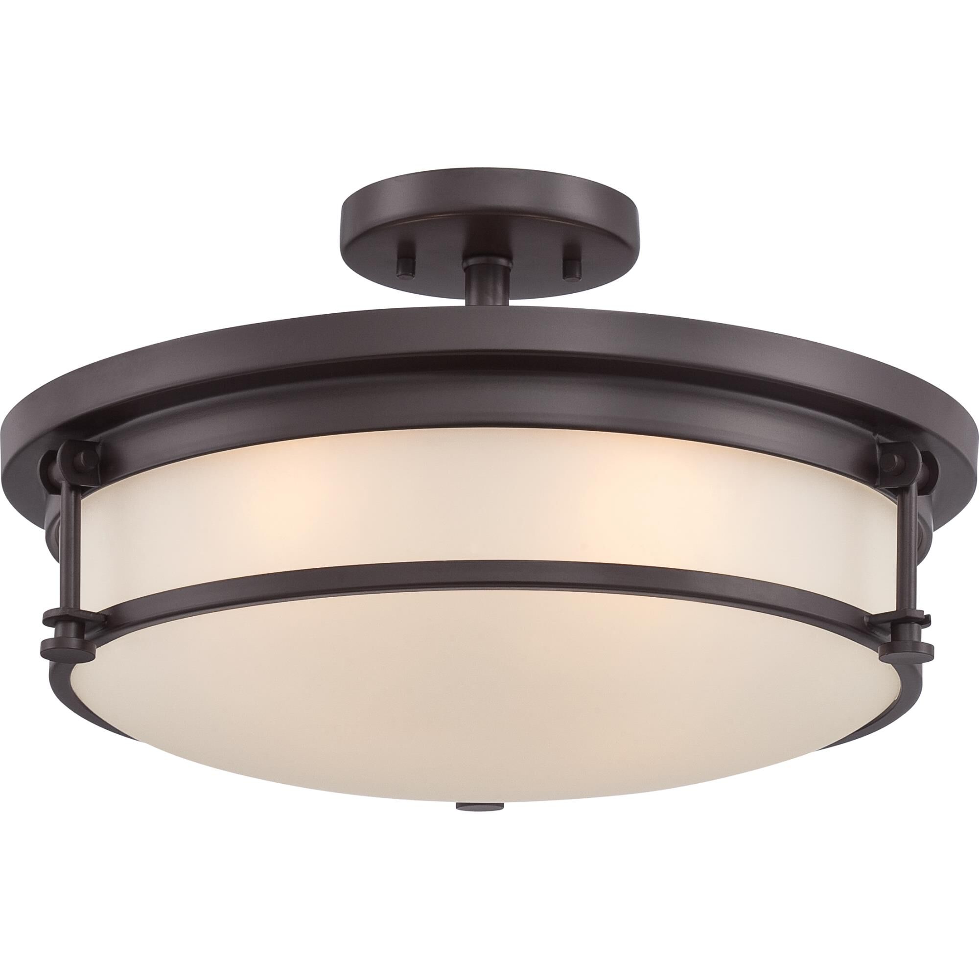 Sailor 16 Inch 4 Light Semi Flush Mount by Quoizel
