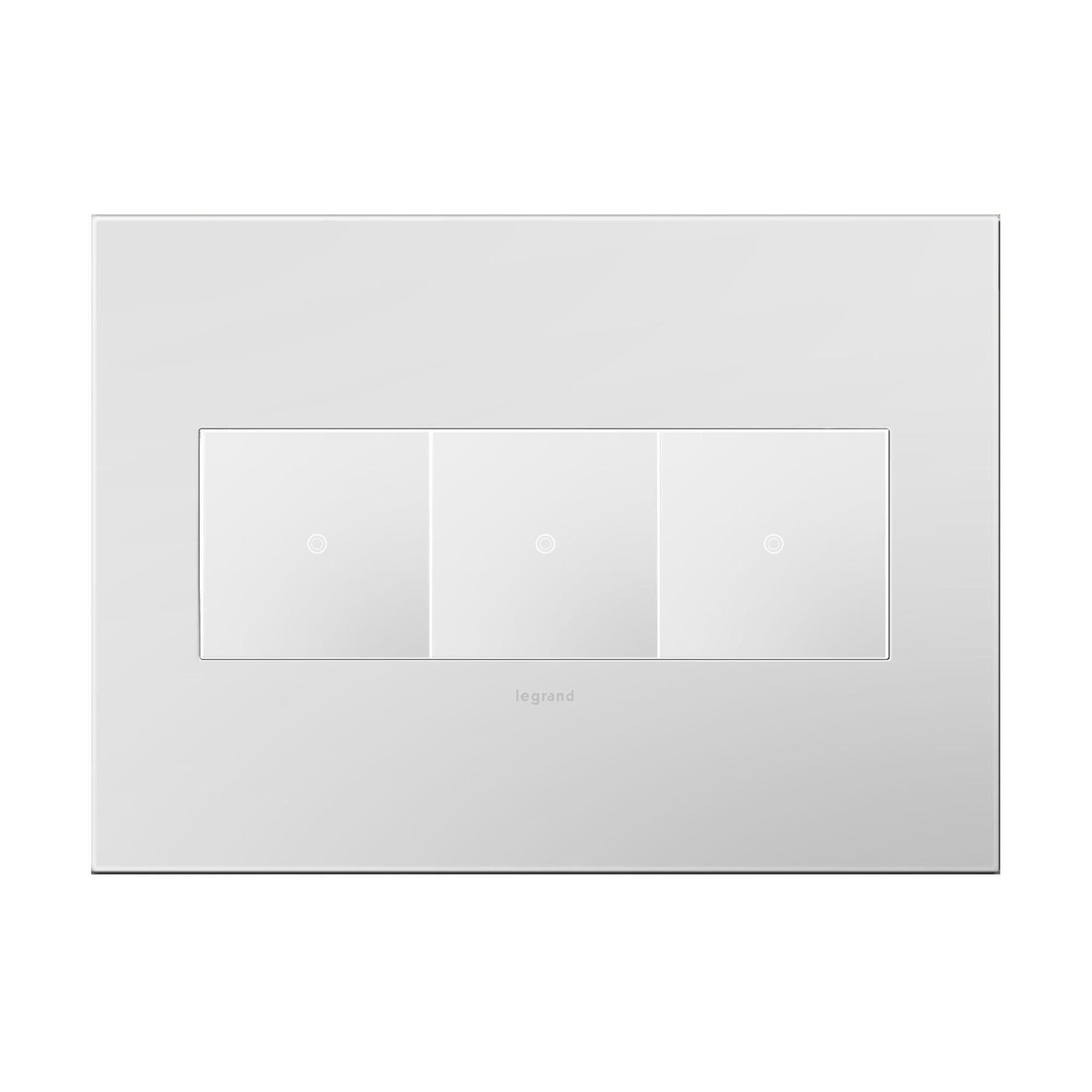 Shown in Powder White finish