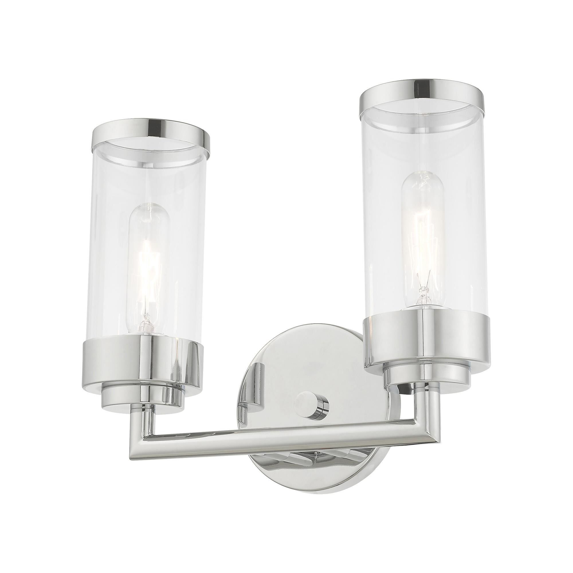 Hillcrest 12 Inch 2 Light Bath Vanity Light by Livex Lighting