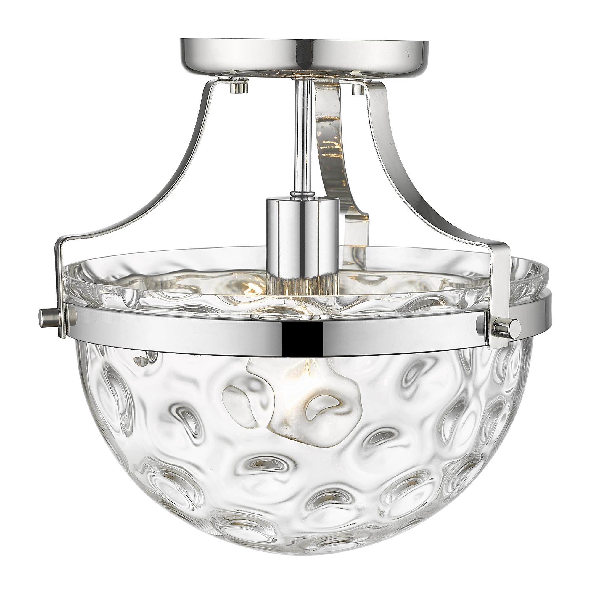 Quinn 10 Inch 1 Light Semi Flush Mount by Acclaim Lighting