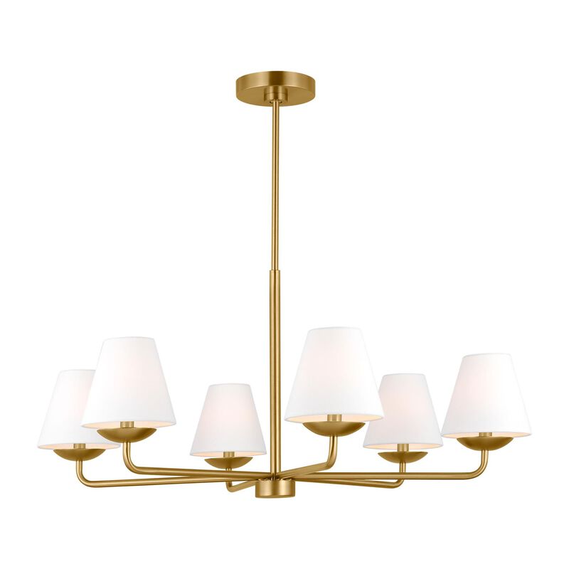 Drew & Jonathan Scott Albion 34 Inch Chandelier by Visual Comfort Studio Collection