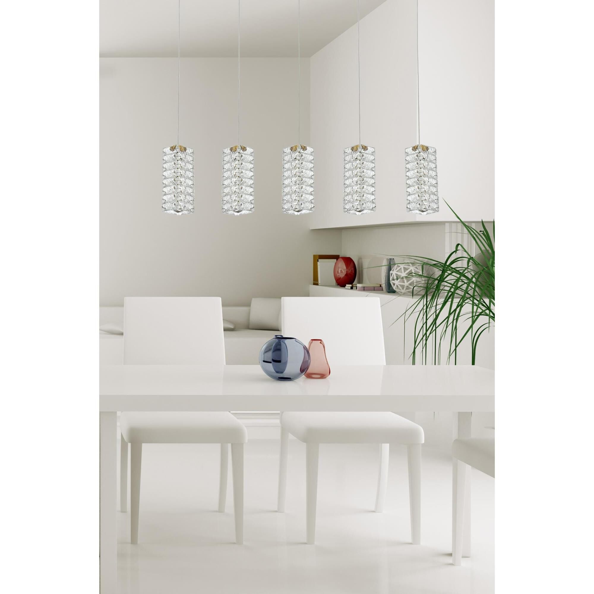 Aston 40 Inch Linear Suspension Light by Elegant Lighting