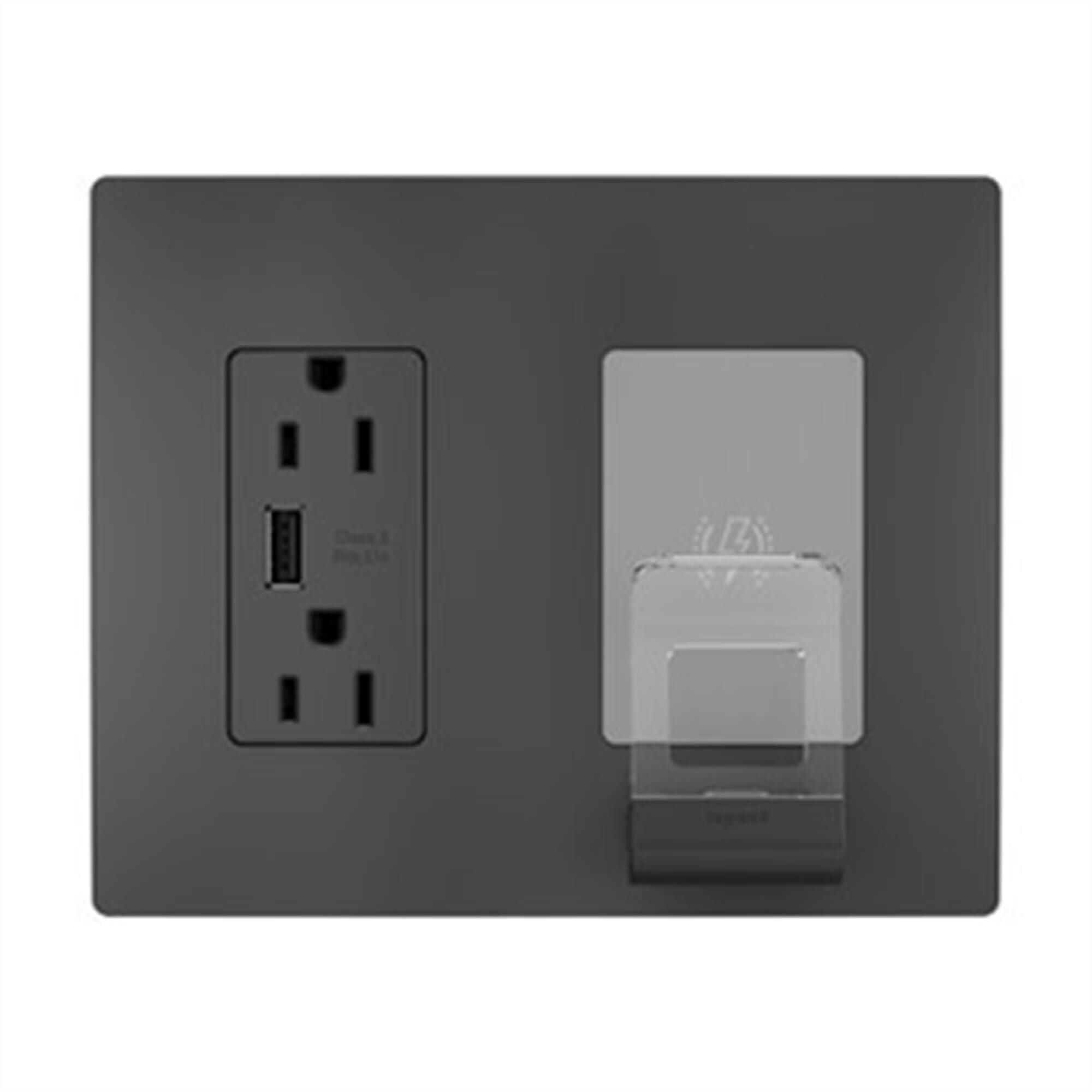 Shown in Black finish