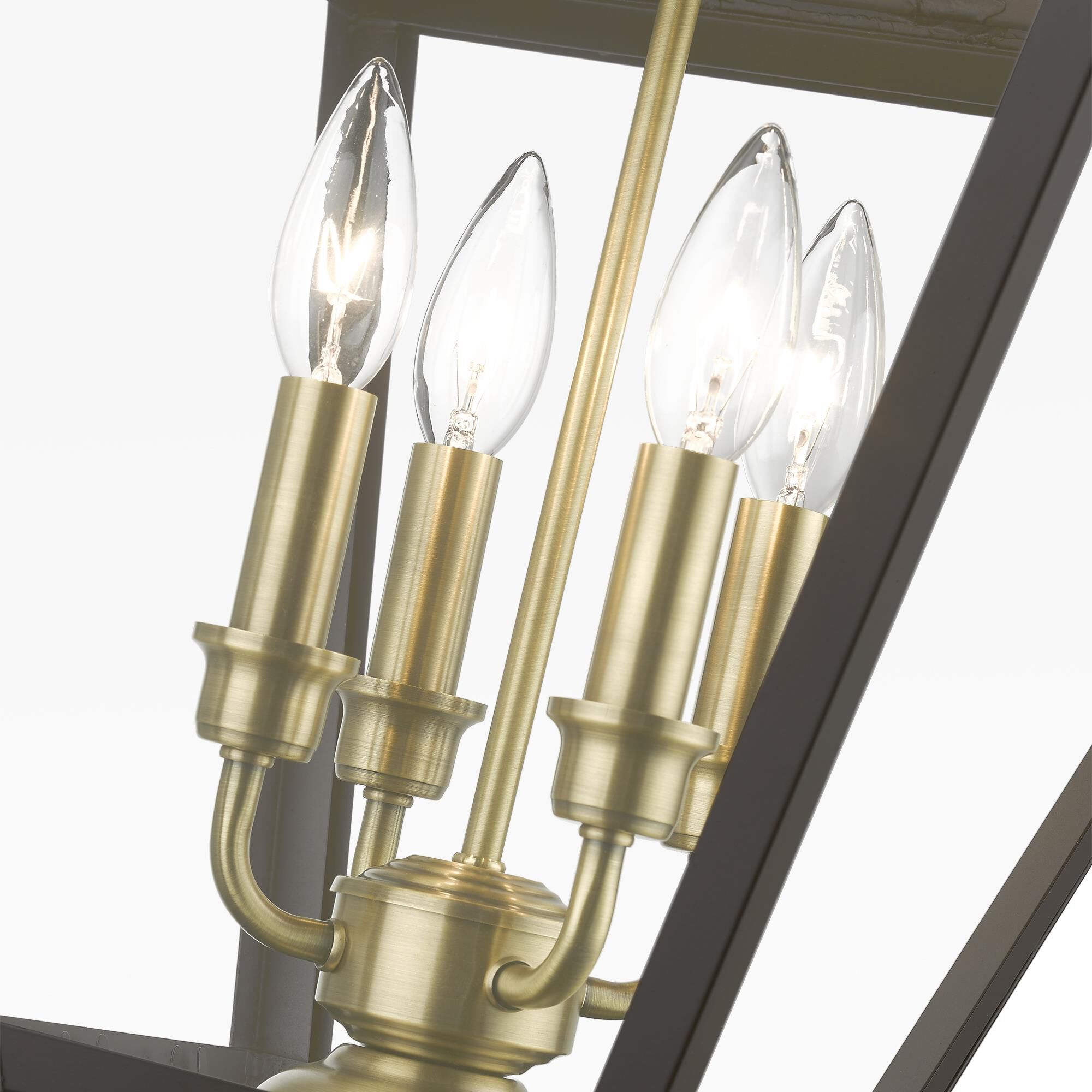 Wentworth 27 Inch Tall 4 Light Outdoor Post Lamp by Livex Lighting