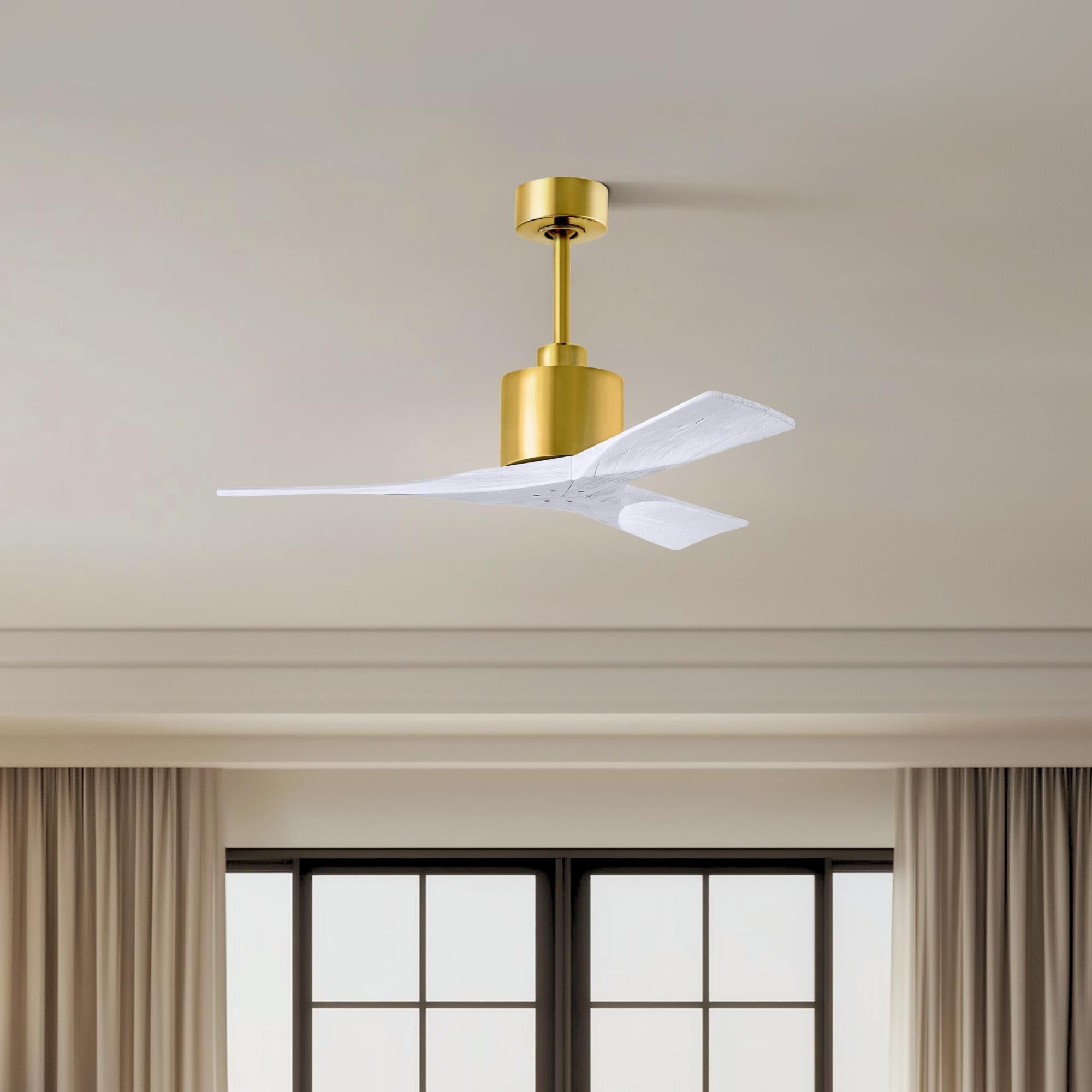 Shown in Brushed Brass finish