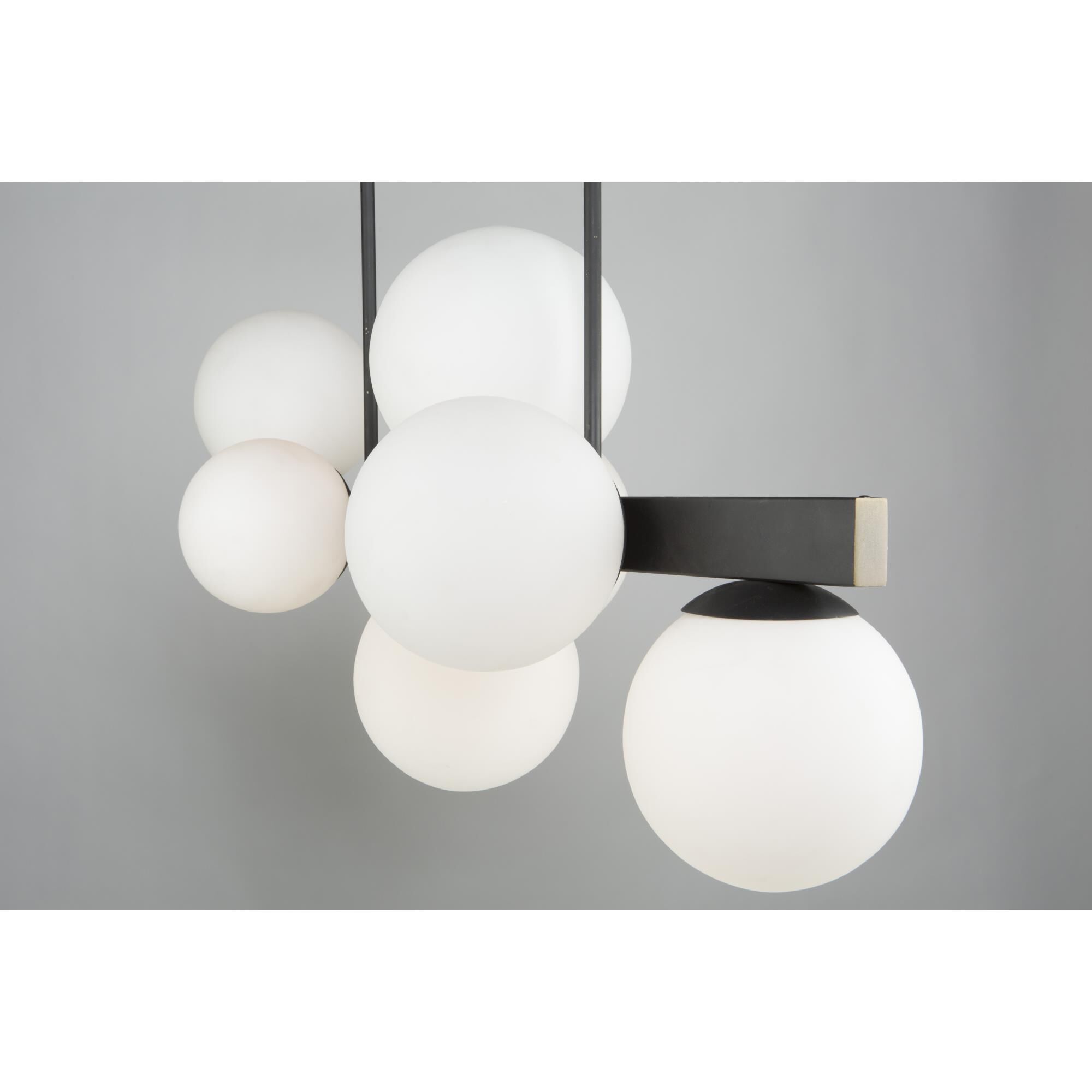 Moonglow 35 Inch 7 Light Mini Chandelier by Artcraft