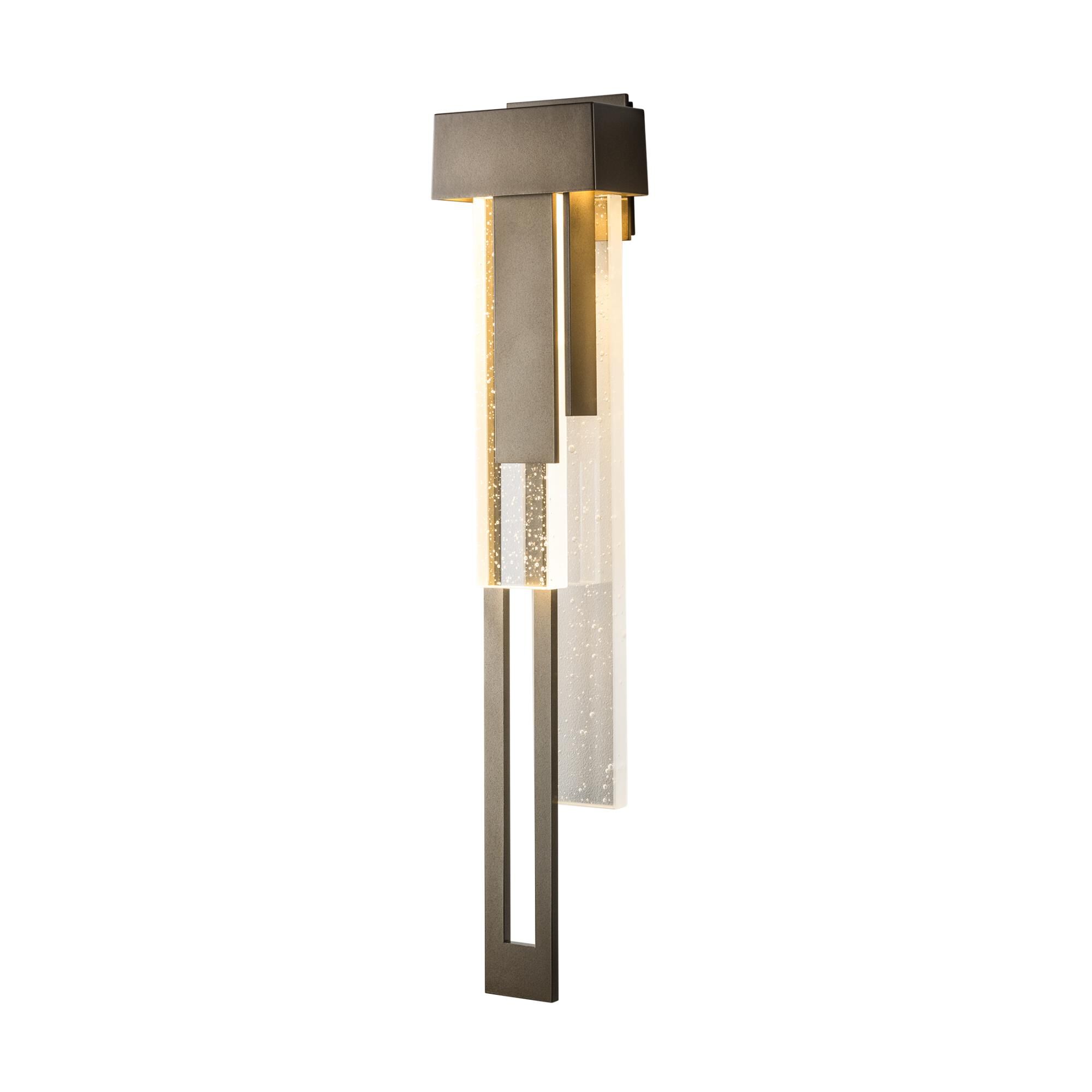 Hubbardton Forge Rainfall 30 Inch Tall LED Outdoor Wall Light