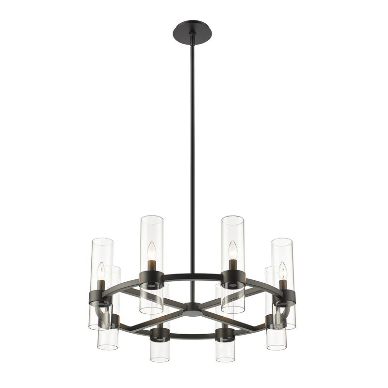Datus 32 Inch 8 Light Chandelier by Z-Lite