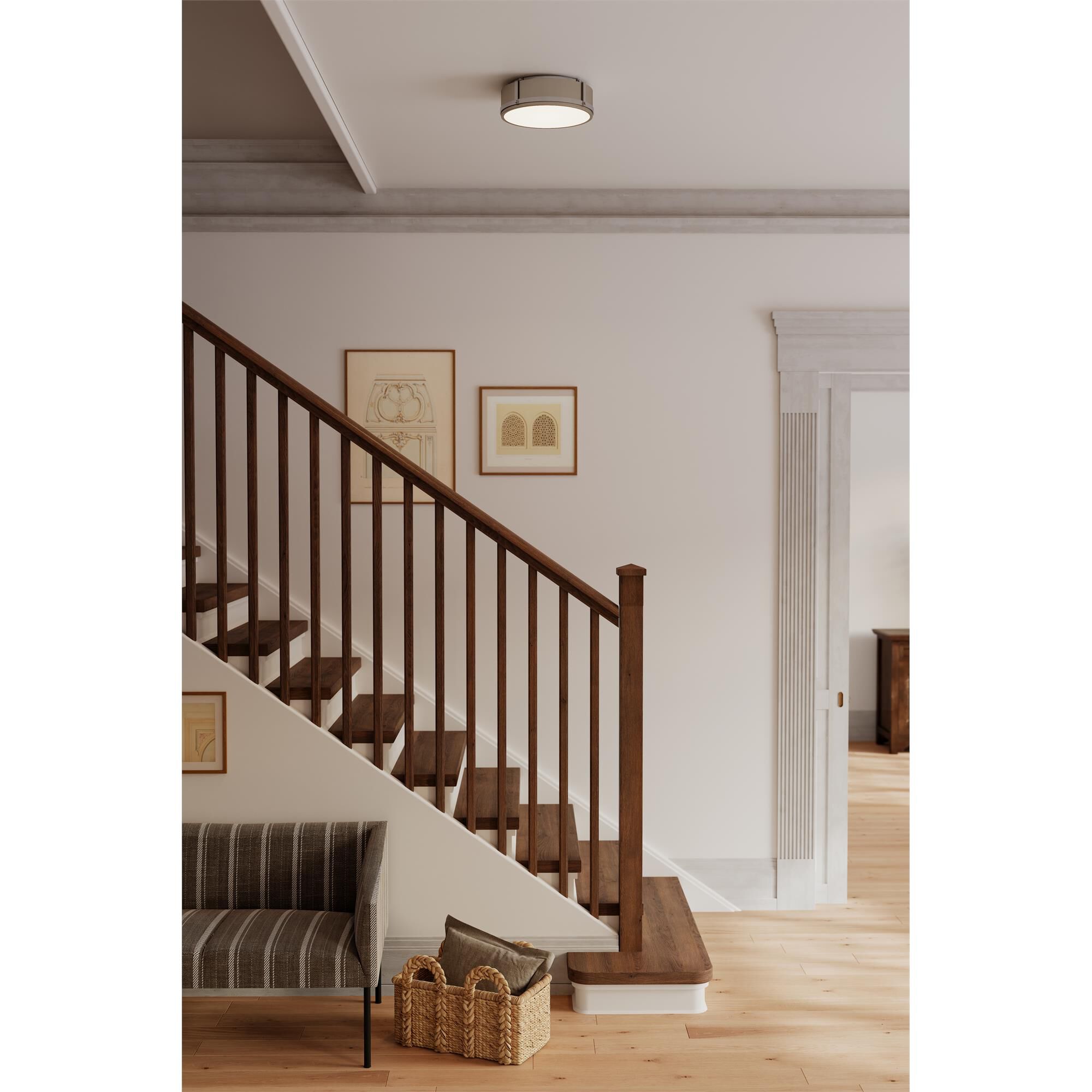 Shown in Chrome and Brushed Nickel finish and Etched Opal glass