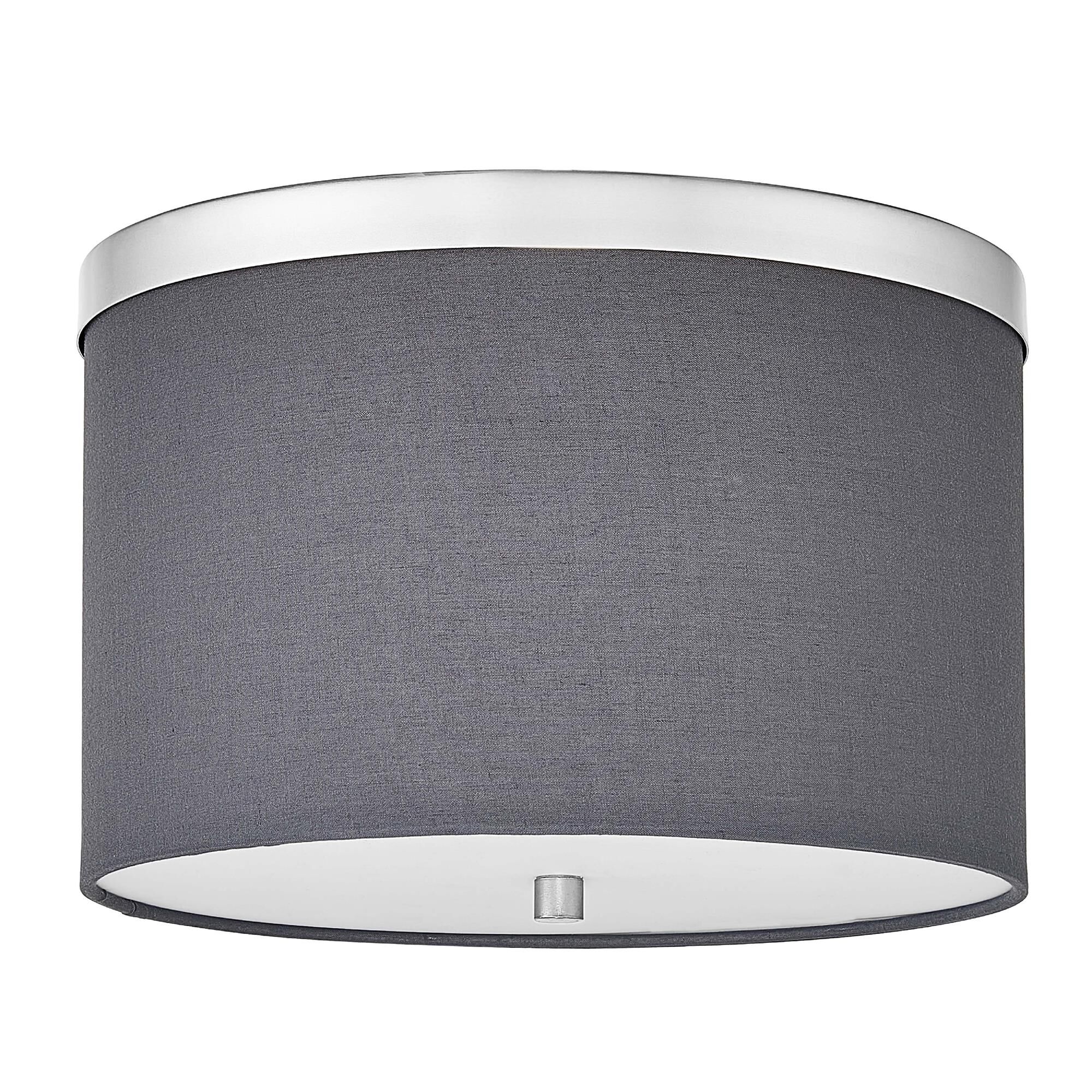 Shown in Polished Chrome finish and Grey shade