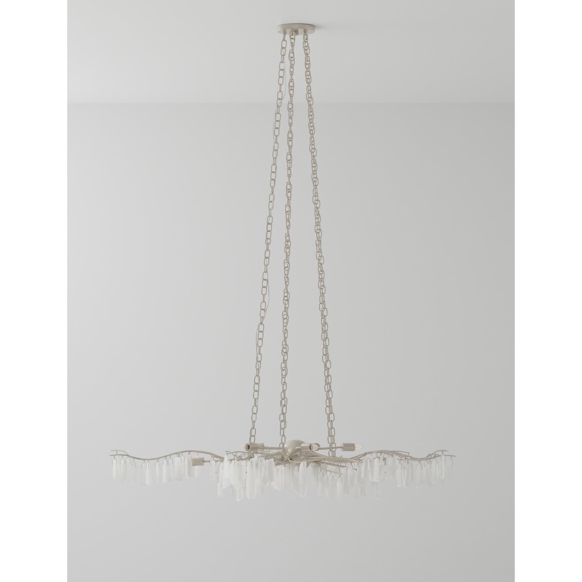 Aviva Stanoff Forest Light 62 Inch 10 Light Chandelier by Currey and Company