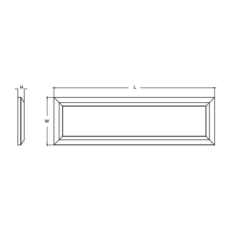 Atlas 50 Inch 1 Light LED Flush Mount by AFX Lighting