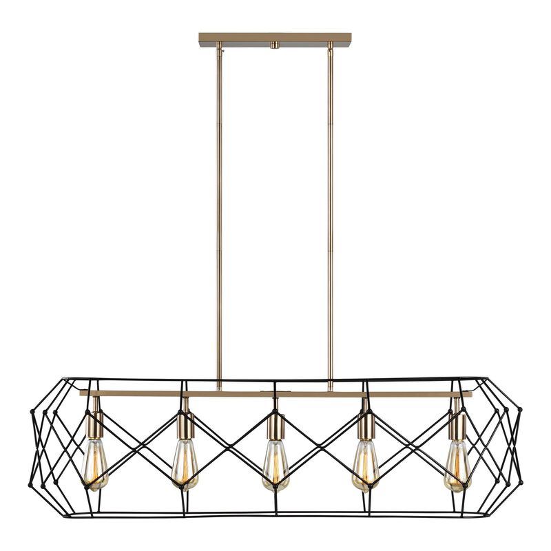 Sean Lavin Zarra Medium Linear Chandelier by Visual Comfort Studio