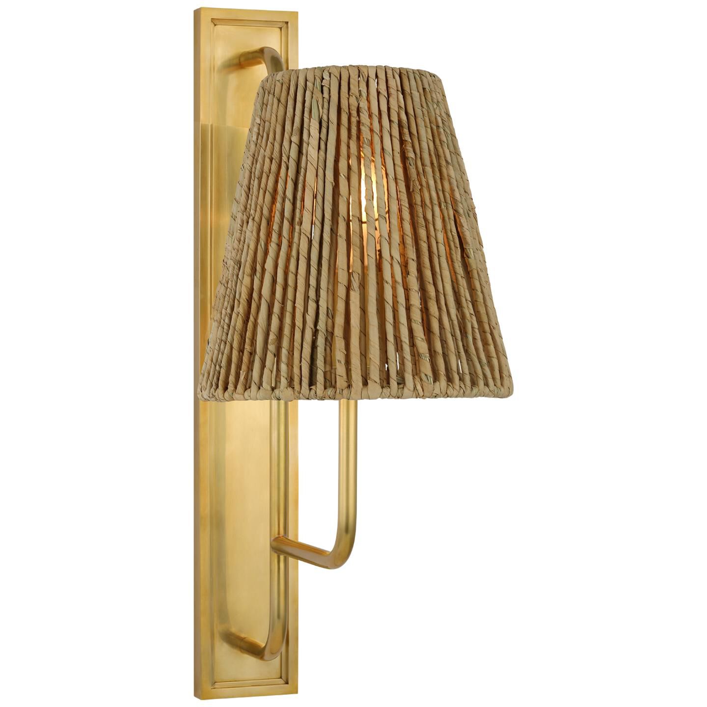 Visual Comfort Signature Collection Amber Lewis Rui 20 Inch LED Wall Sconce