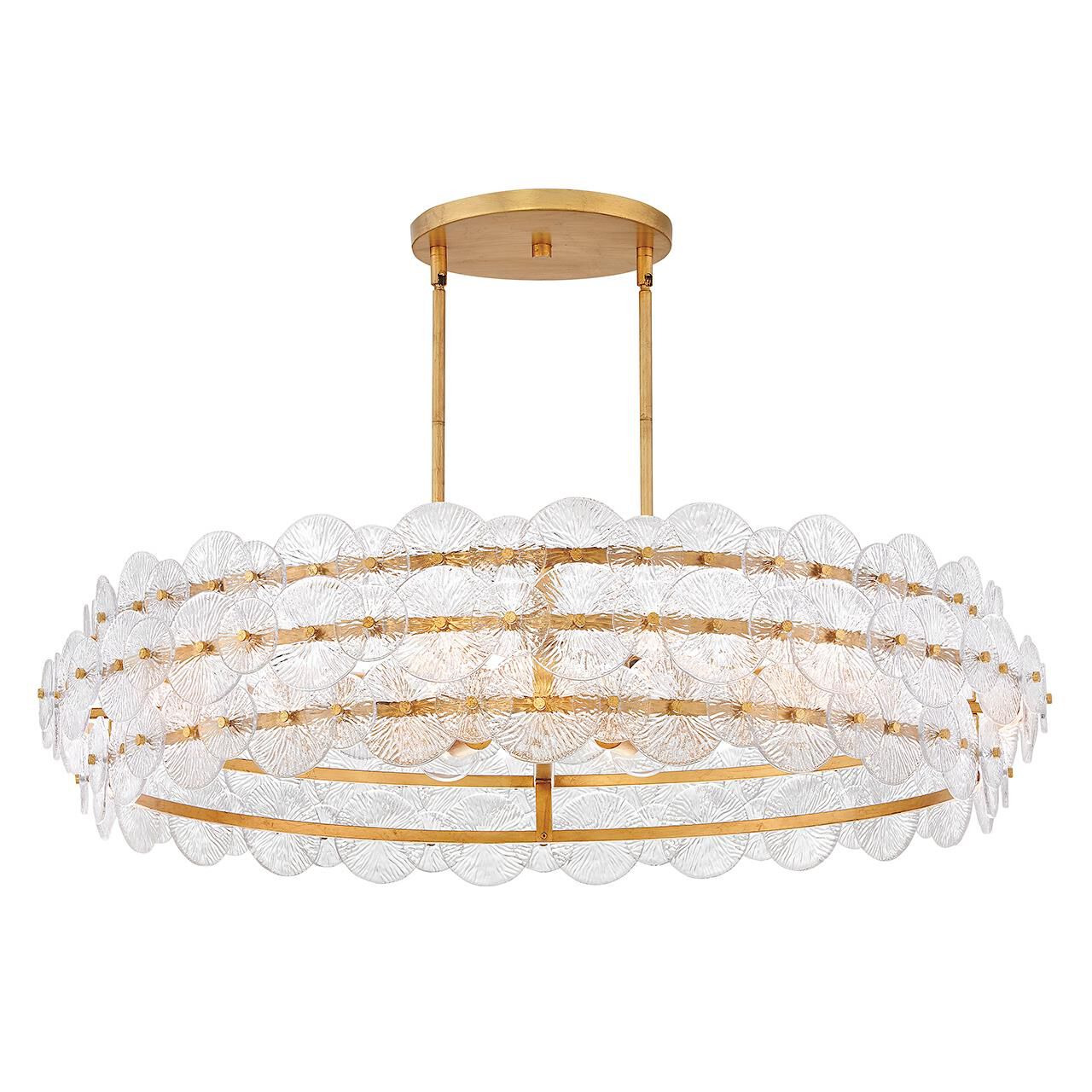 Rene 45 Inch Chandelier by Fredrick Ramond