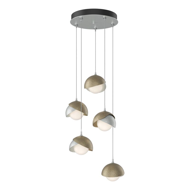 Brooklyn 16 Inch 5 Light Multi Light Pendant by Hubbardton Forge