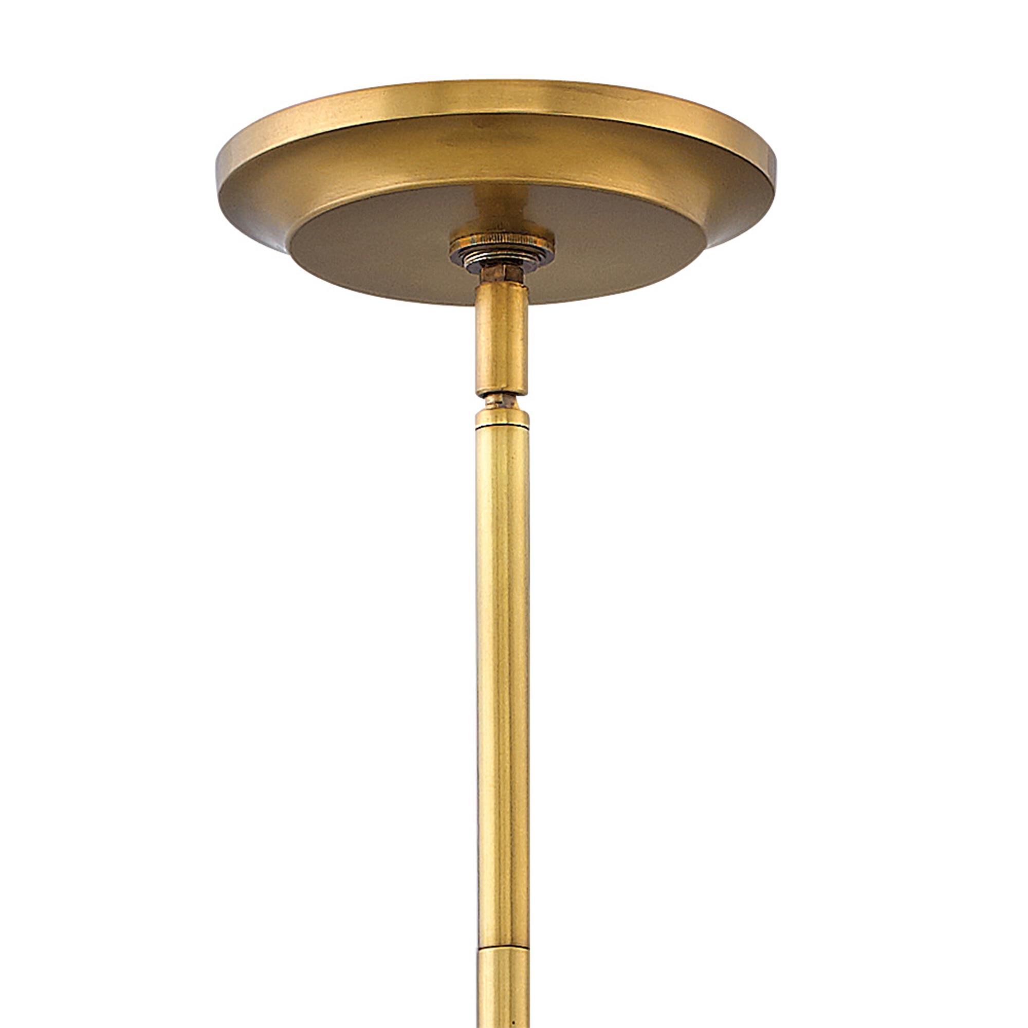 Shown in Heritage Brass finish