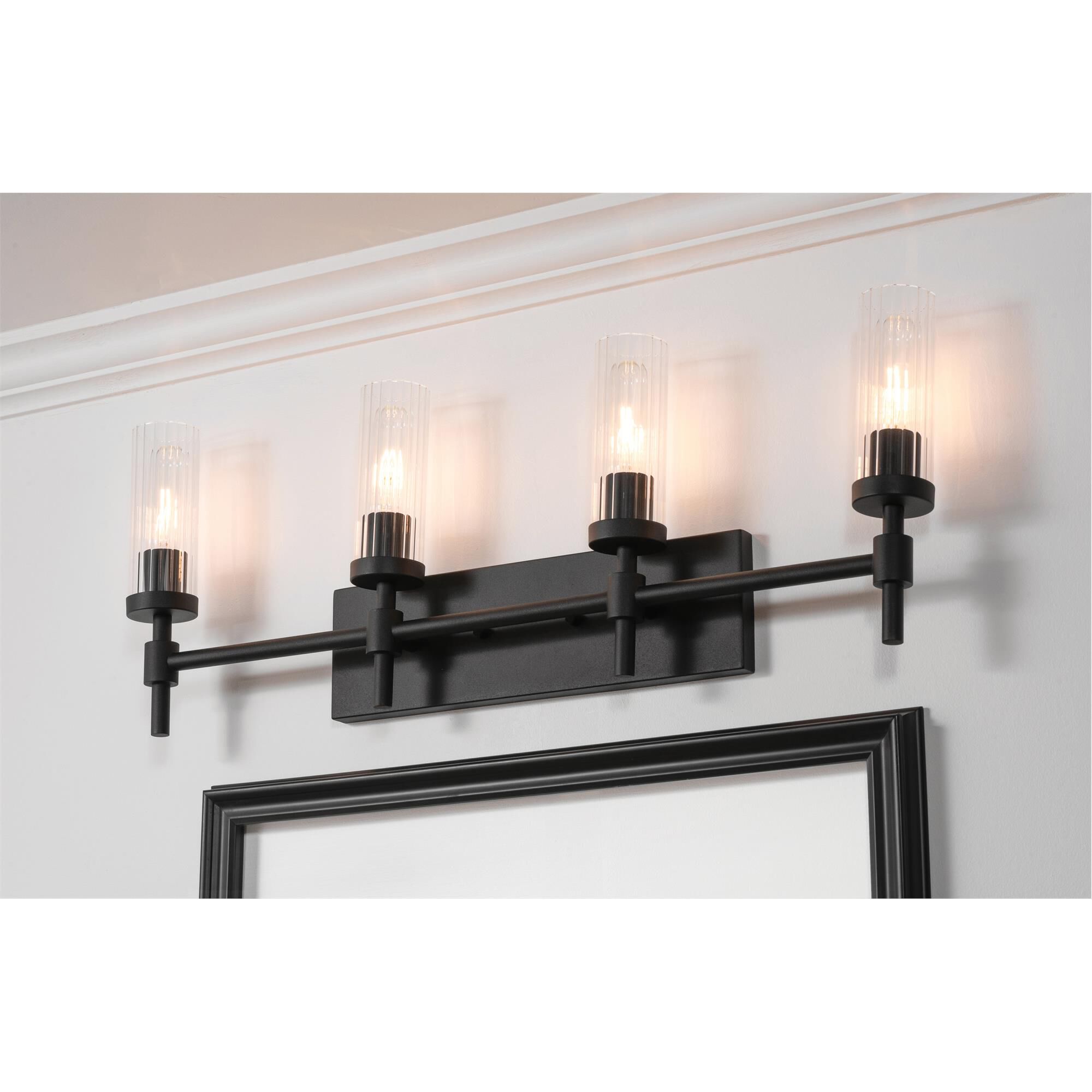 Shown in Black finish