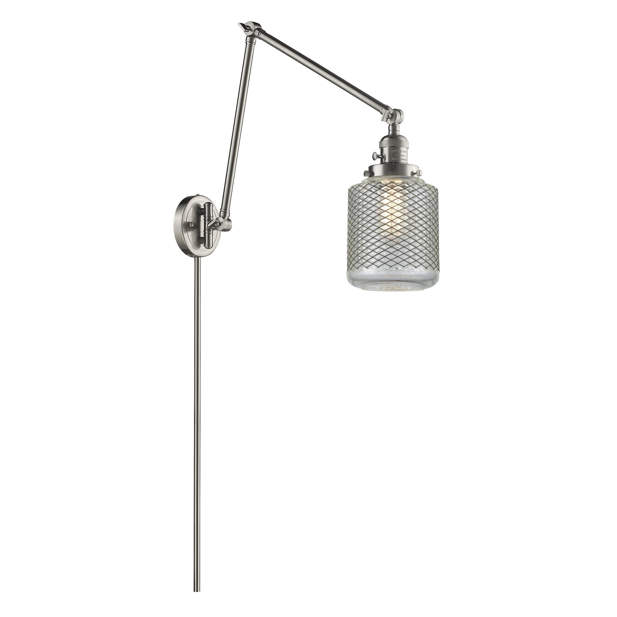 Bruno Marashlian Stanton Wall Swing Lamp by Innovations Lighting
