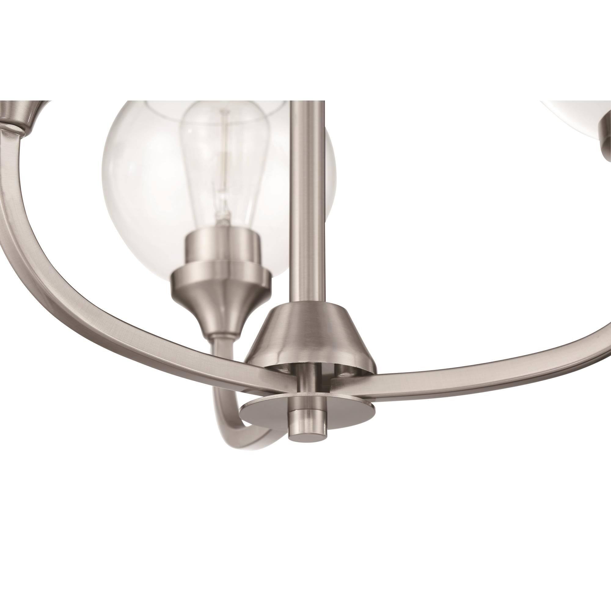 Glenda 20 Inch 3 Light Mini Chandelier by Craftmade