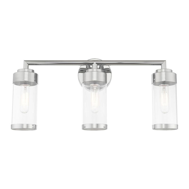 Hillcrest 23 Inch 3 Light Bath Vanity Light by Livex Lighting