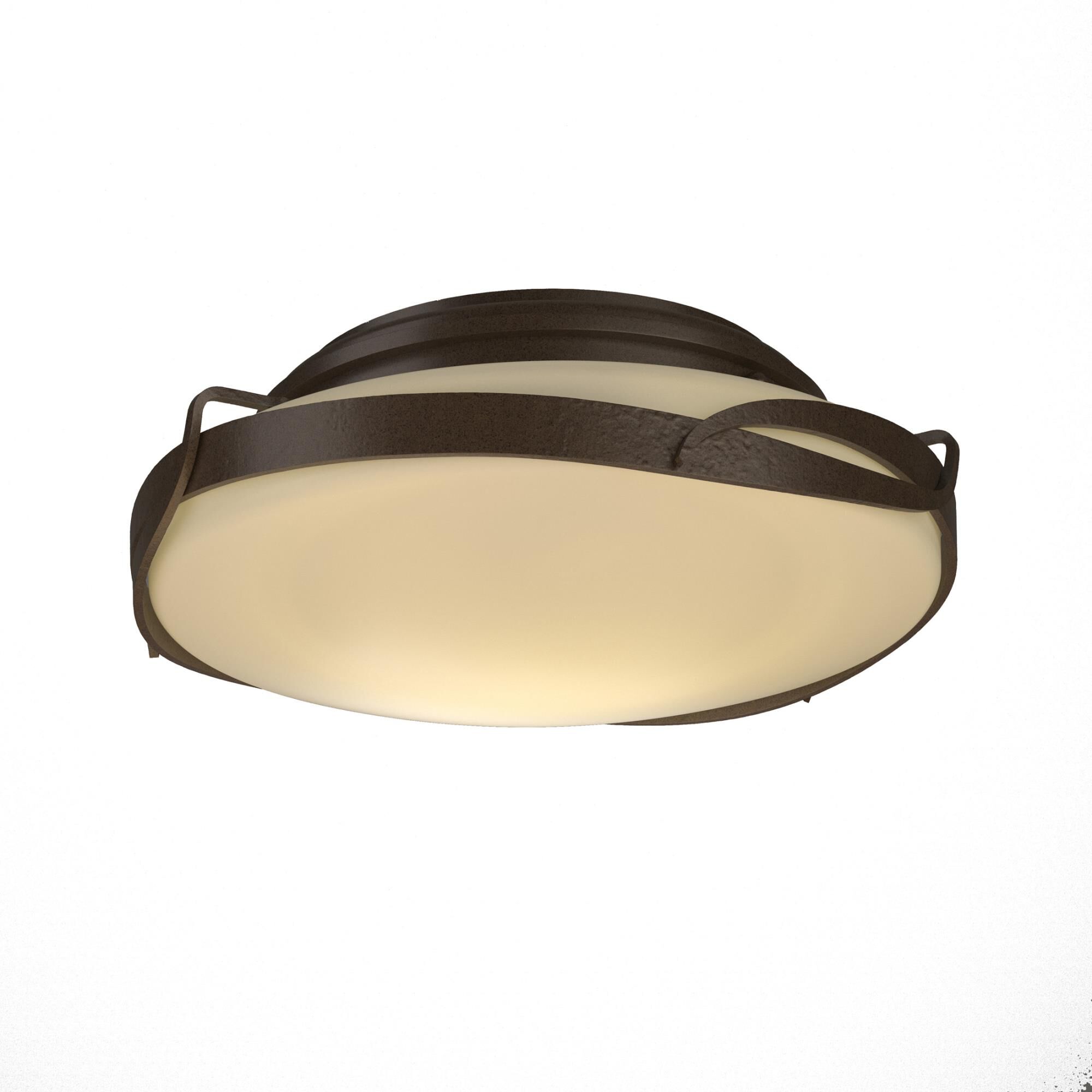 Flora 13 Inch 2 Light Flush Mount by Hubbardton Forge