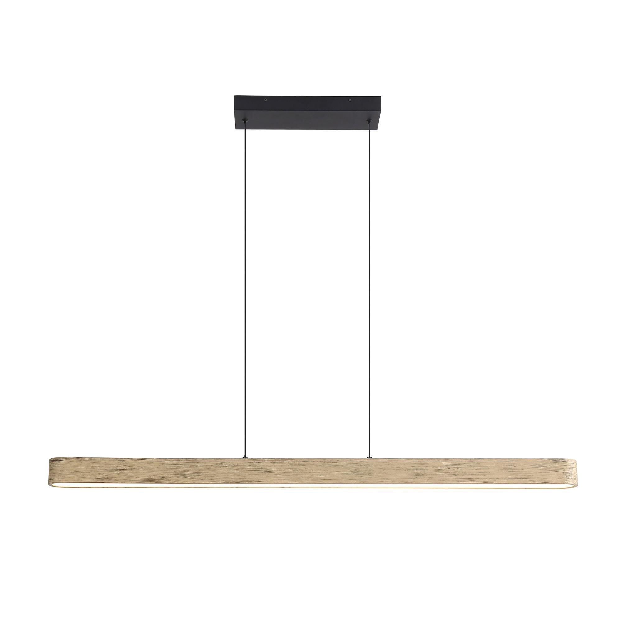 Ondulada 47 Inch Linear Suspension Light by Golden Lighting