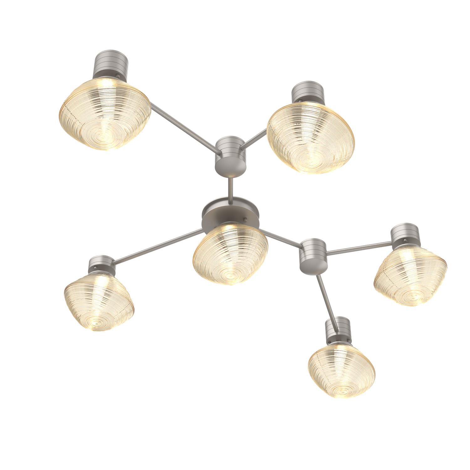 Levi Wilson Mesa 38 Inch Semi Flush Mount by Hammerton Studio