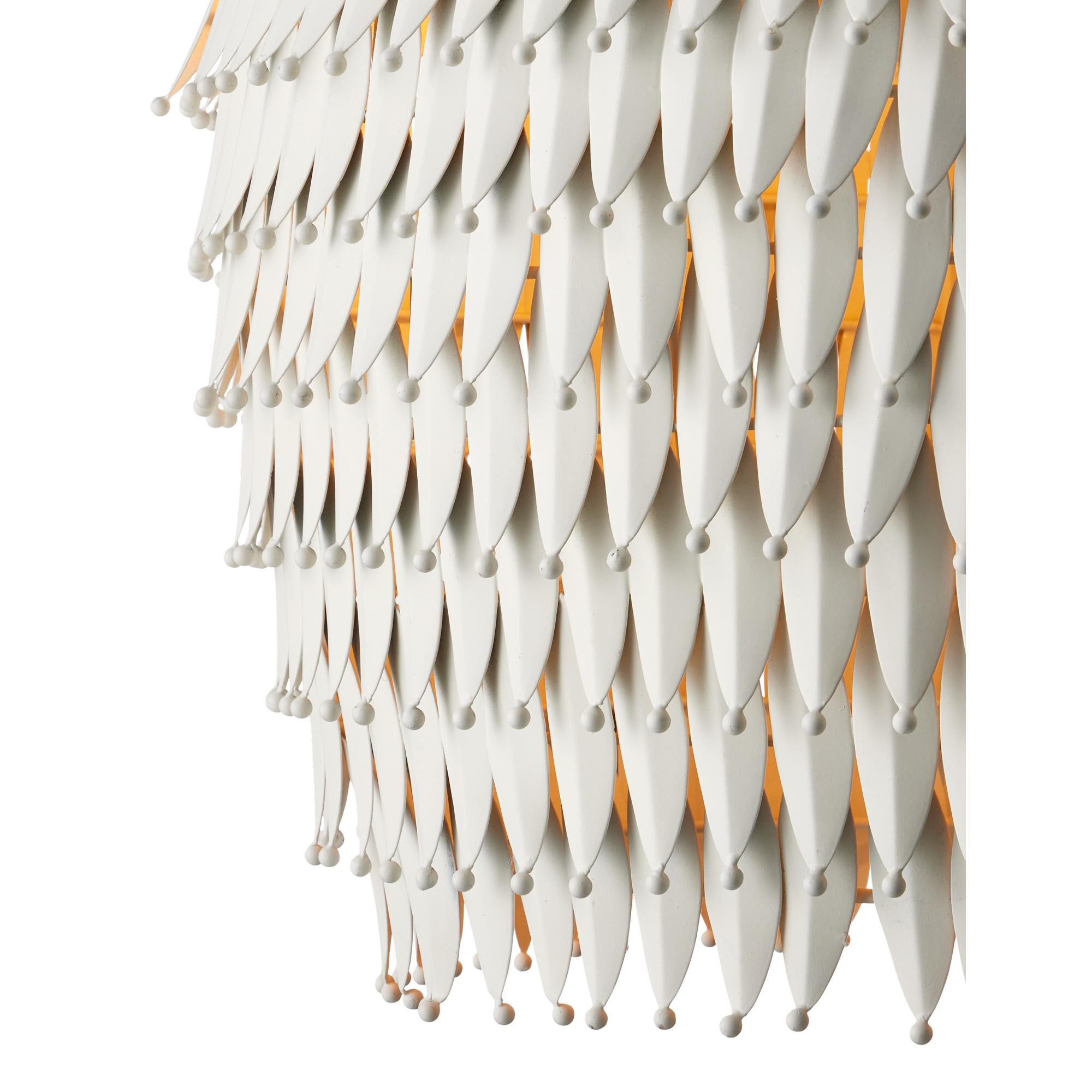 Shown in White finish